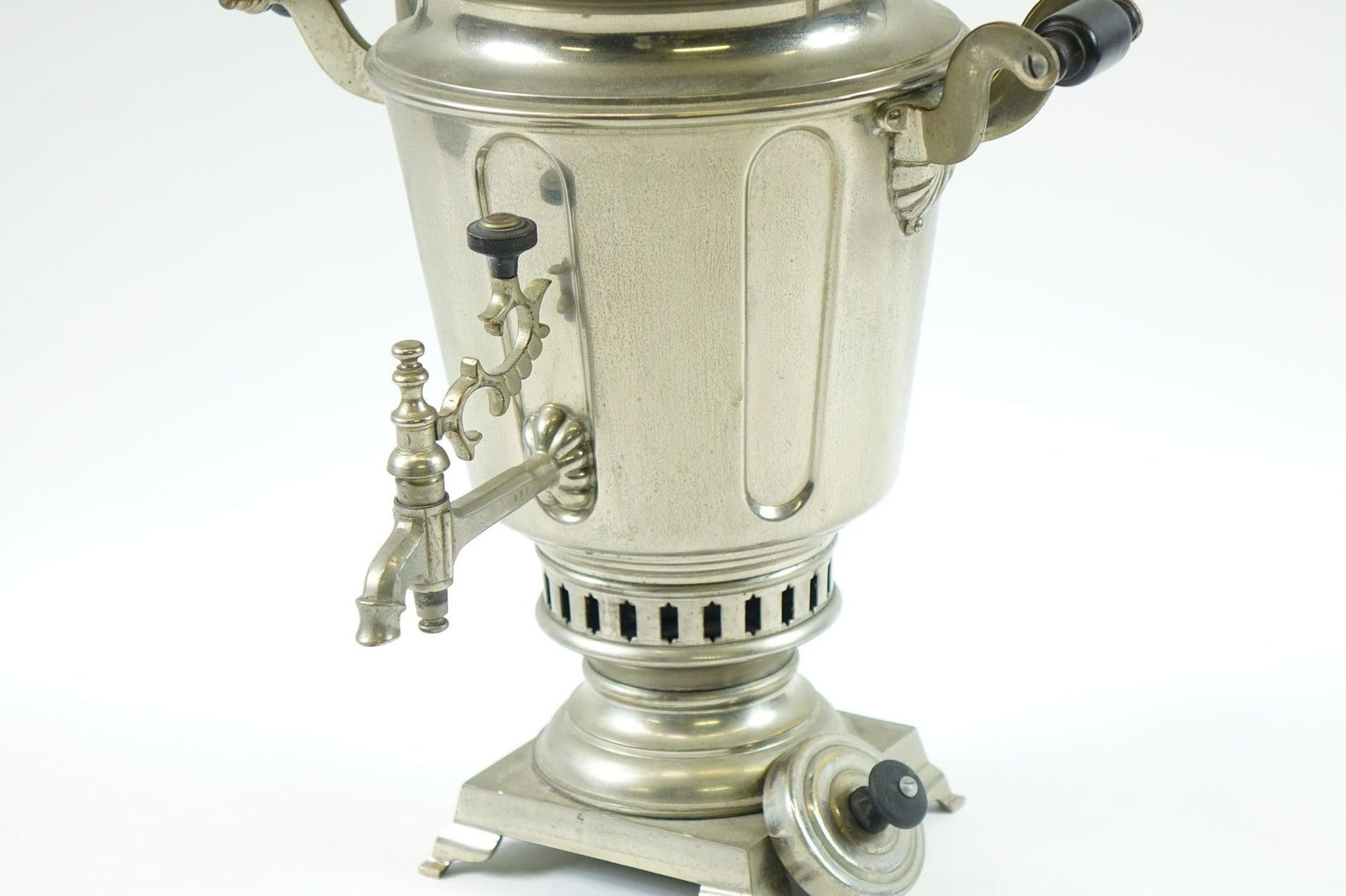 Antique WhiteÂ‚Ã„Ã«Metal Russian Samovar - 7