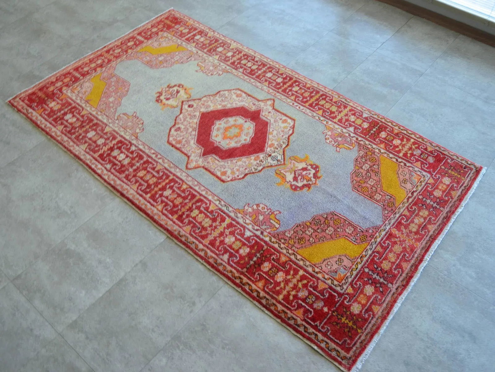 Early 20th Century Antique Turkish Rug - 3'7" X 6'3" - 13