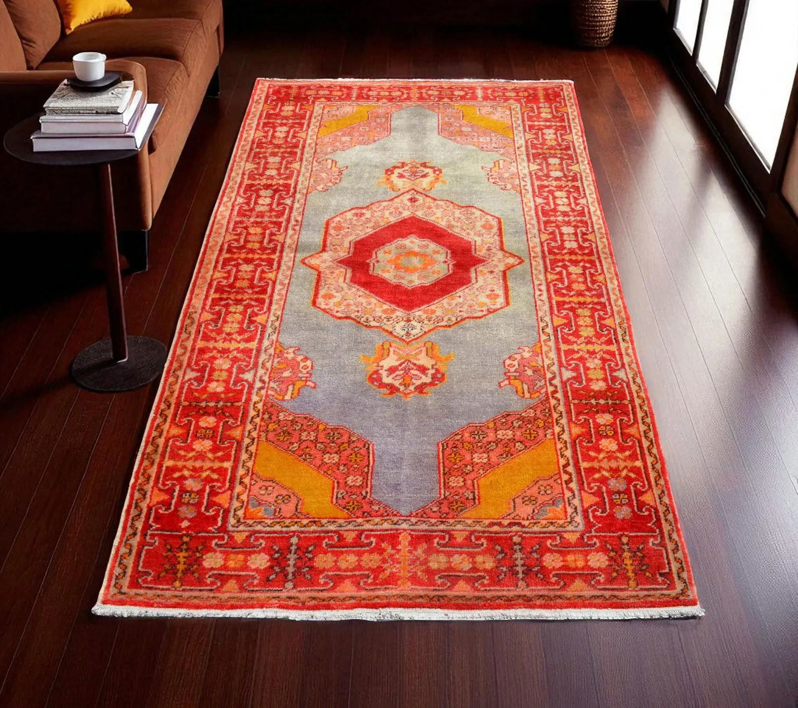 Early 20th Century Antique Turkish Rug - 3'7" X 6'3" - 3