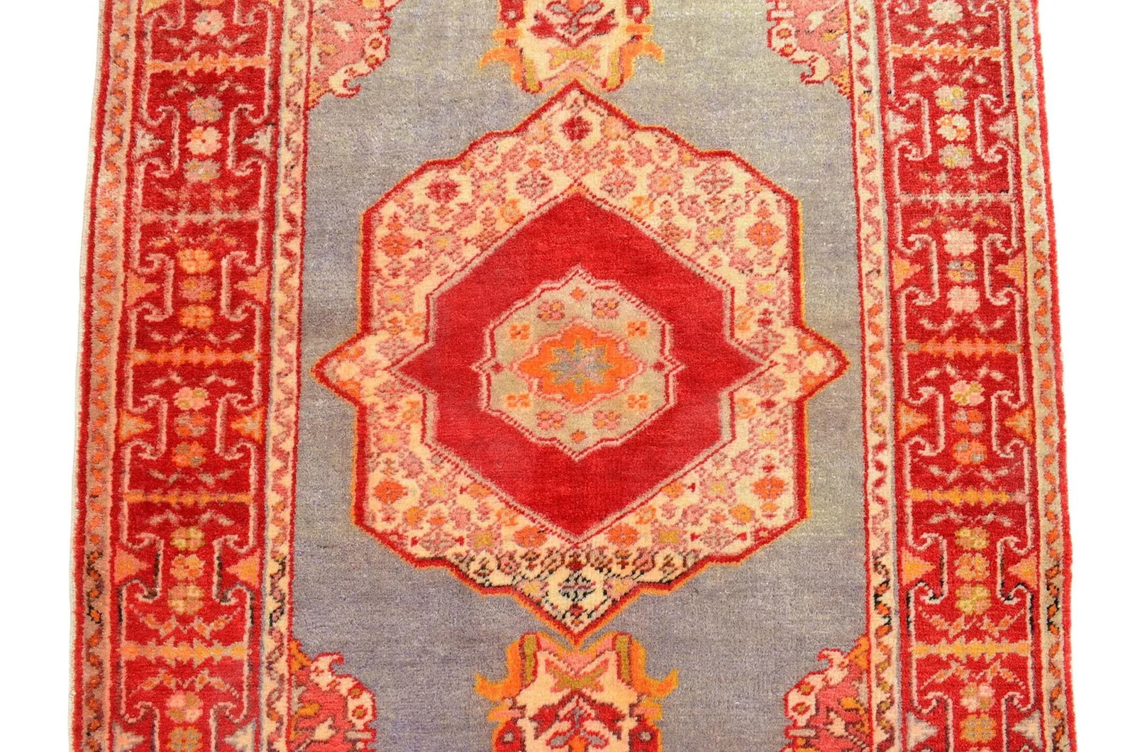Early 20th Century Antique Turkish Rug - 3'7" X 6'3" - 8