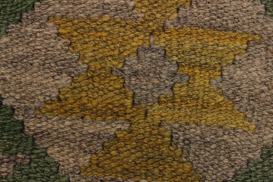 Boho Chic Kilim Hand-Woven Wool Rug -5"²6"³ × 7"²10"³ - 5