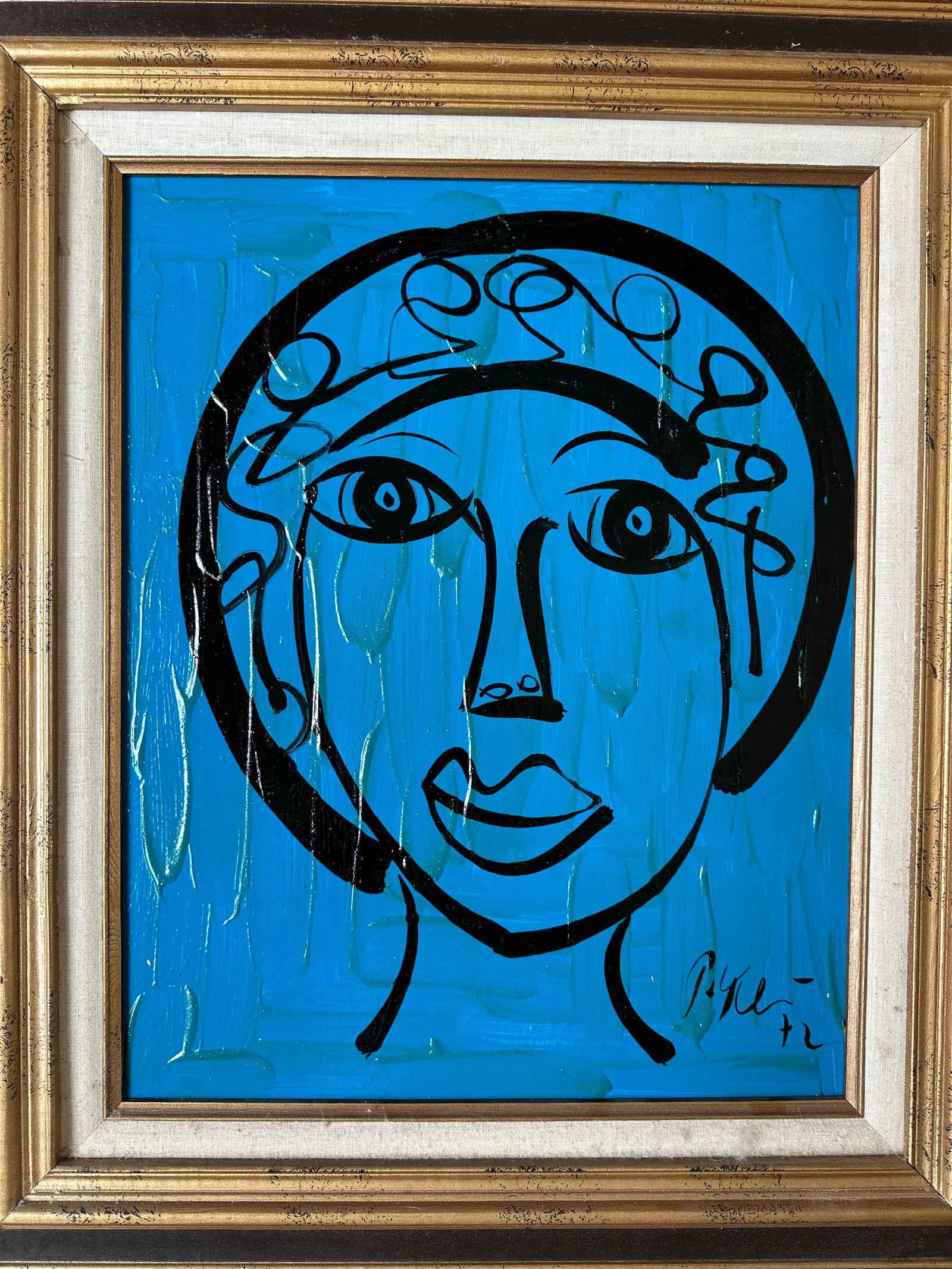 Original Peter Keil Painting, Dated 1972 - 2