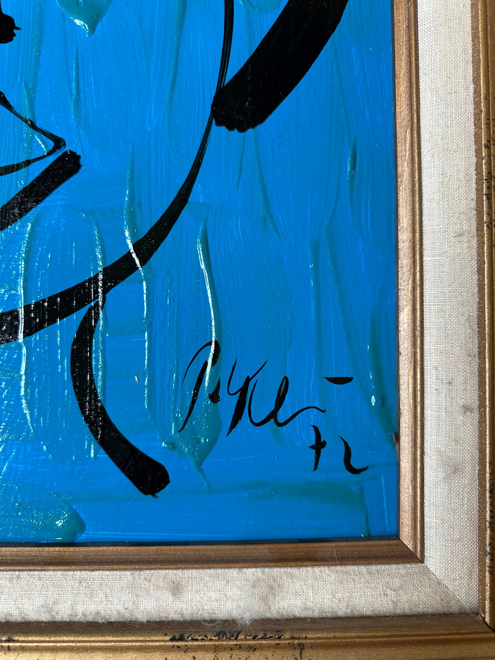 Original Peter Keil Painting, Dated 1972 - 3