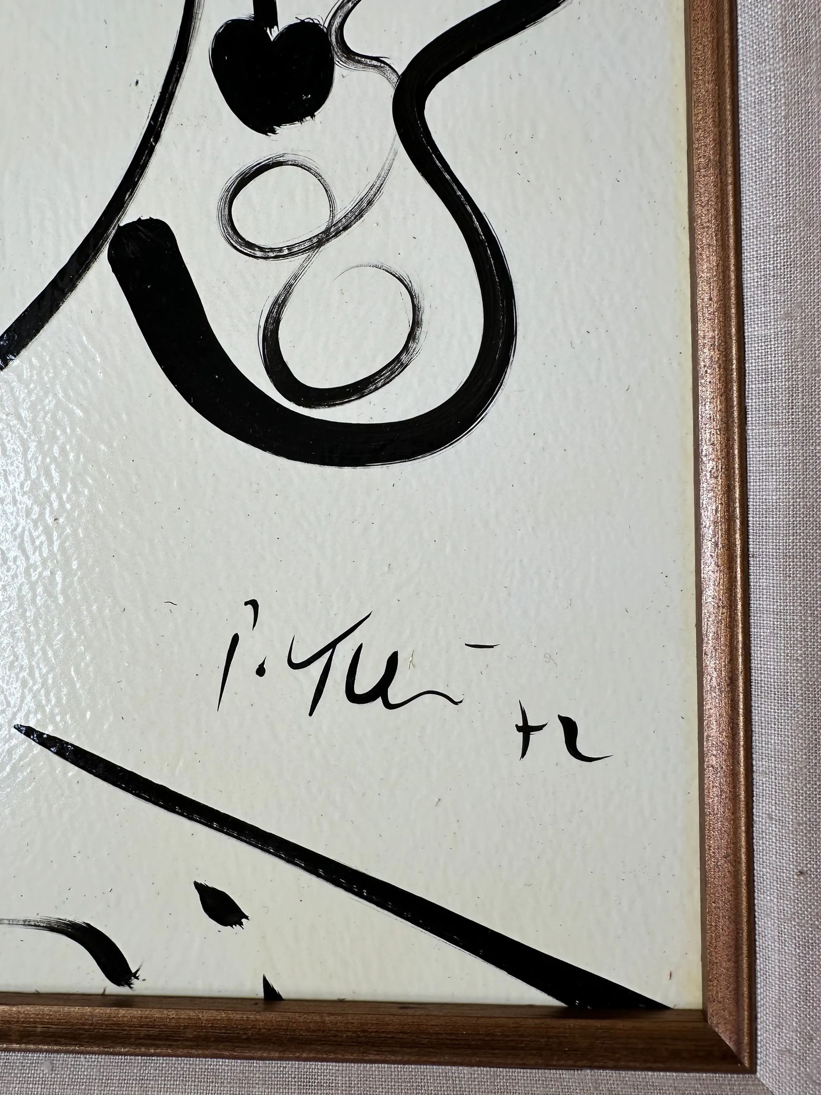 Original Peter Keil Painting, Dated 1972 - 2