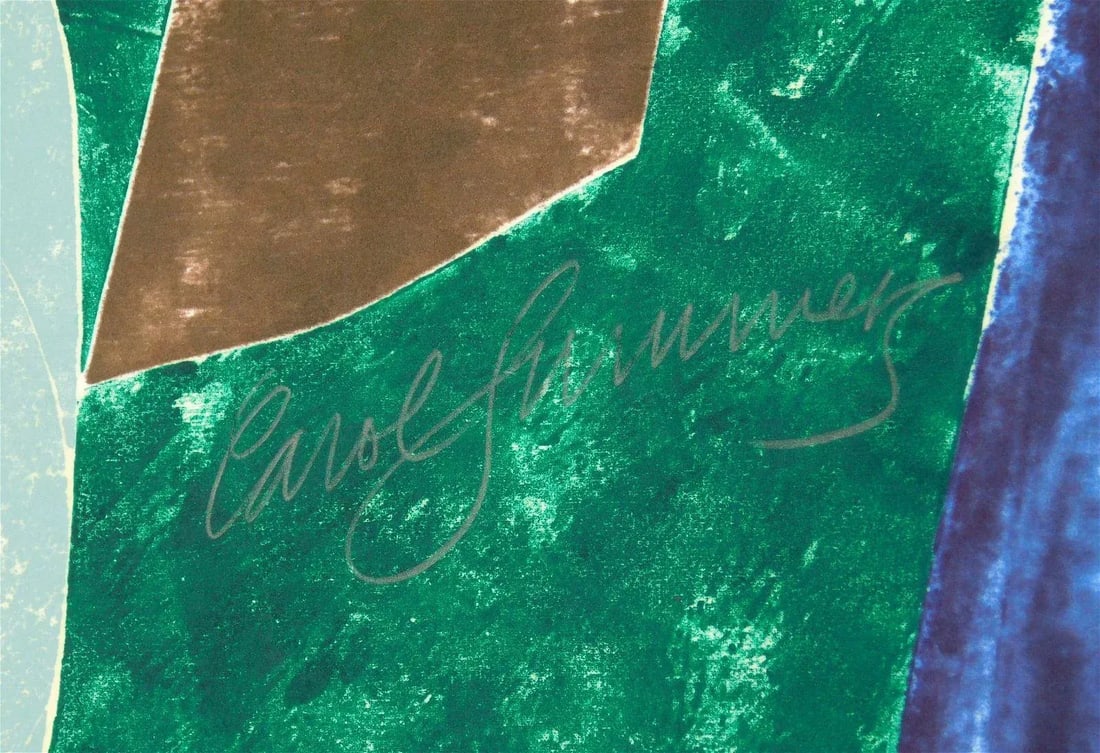 1990s Original Signed Carol Summers "Tomb of the Prophet" Woodcut, 62/100 - 3