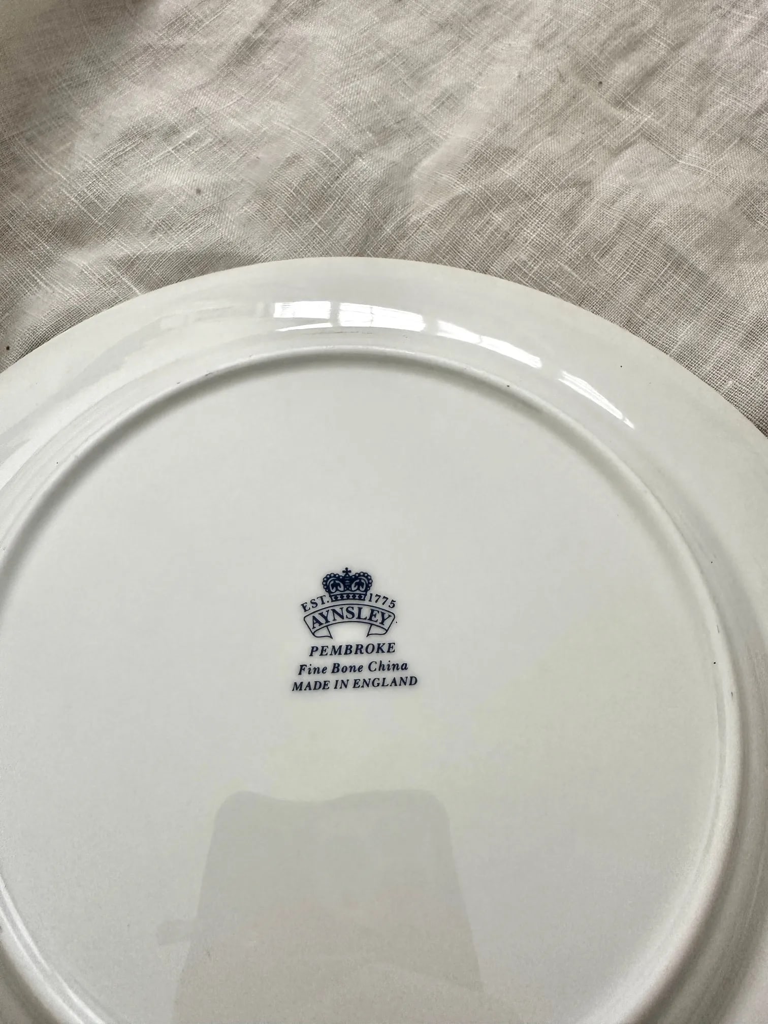 Vintage John Aynsley Pembroke Floral/Bird Motif Bone China-A Set - 6