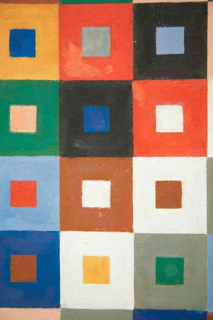 1950s Amy Kasi Painting - 4