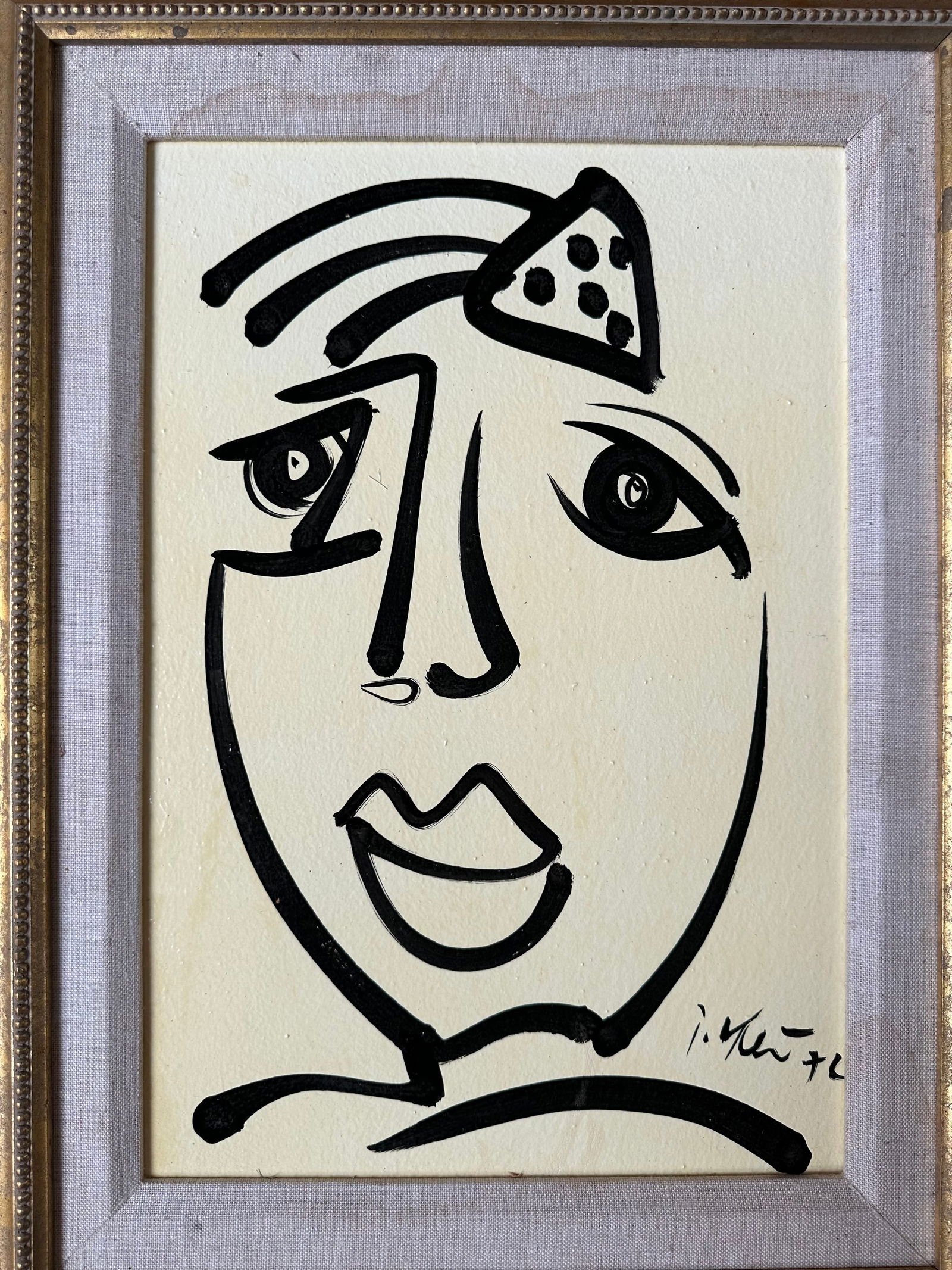 1972 Original Peter Keil Painting, Framed - 3