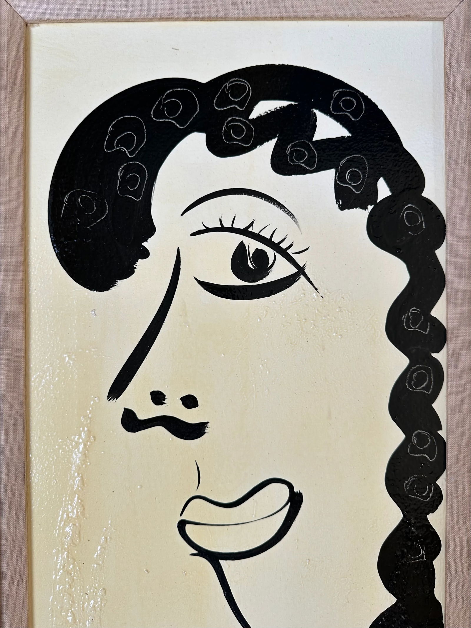 Original Peter Keil Painting Framed - 2