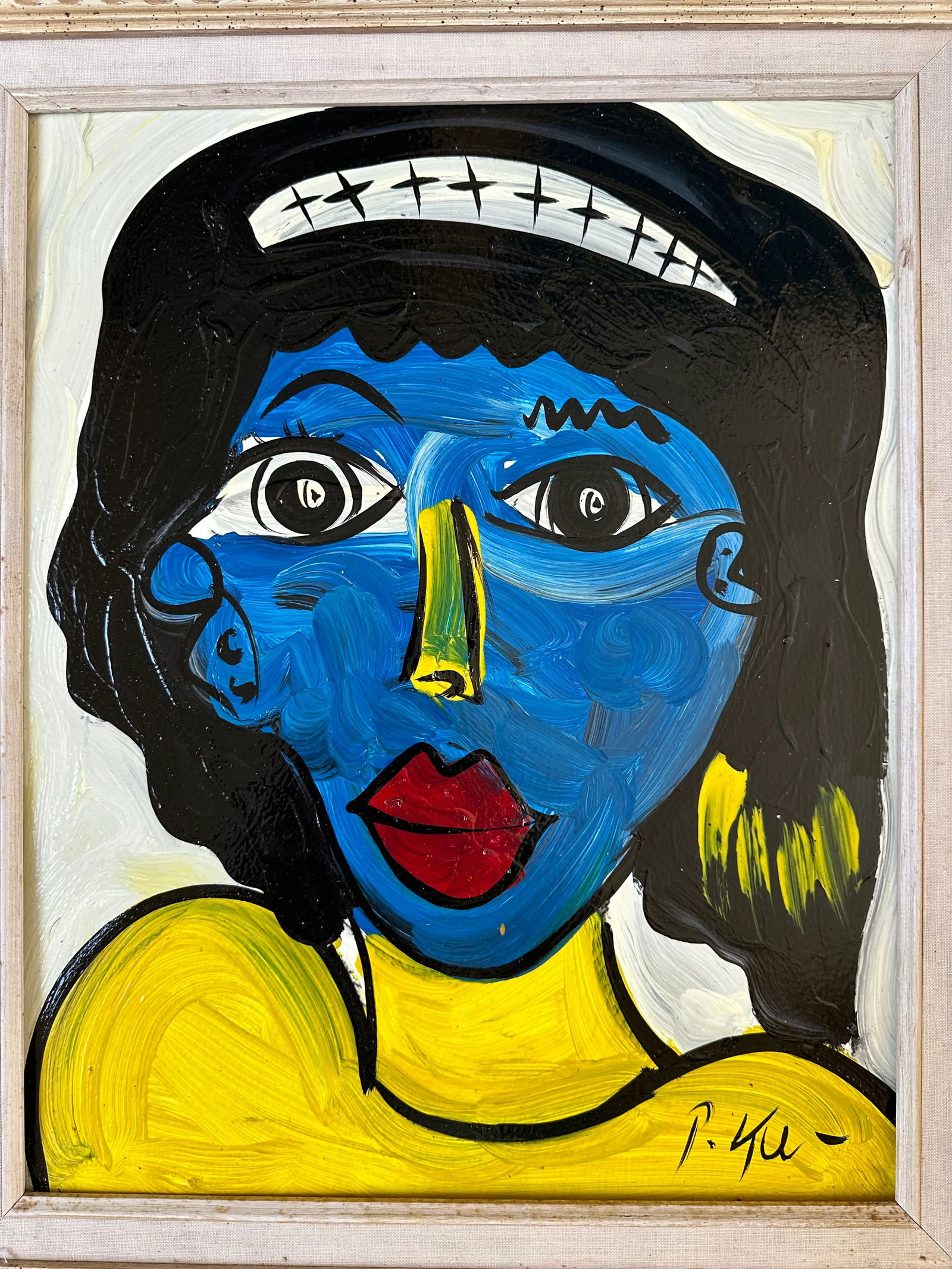 Original Peter Keil Painting Framed - 2