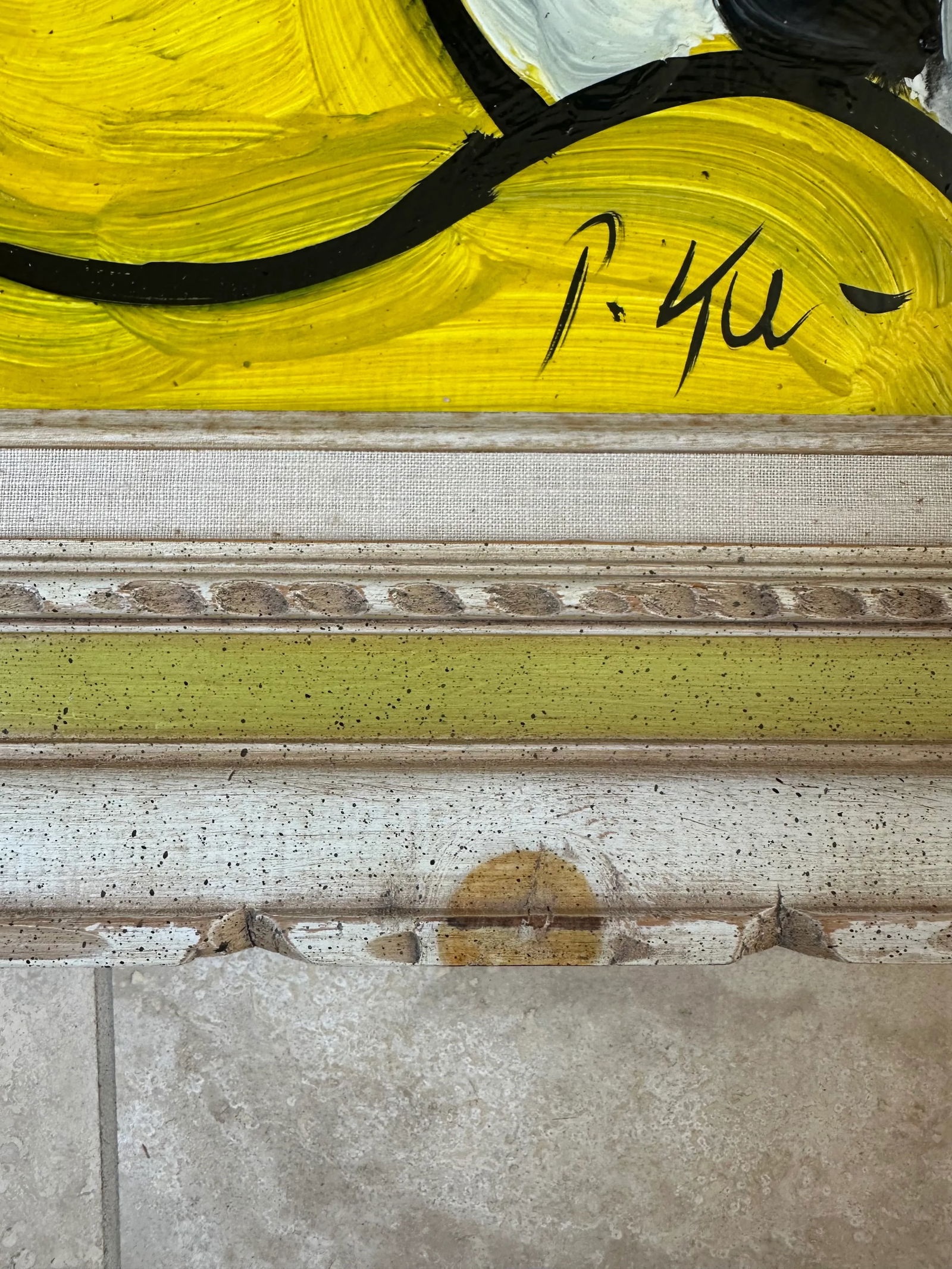 Original Peter Keil Painting Framed - 4