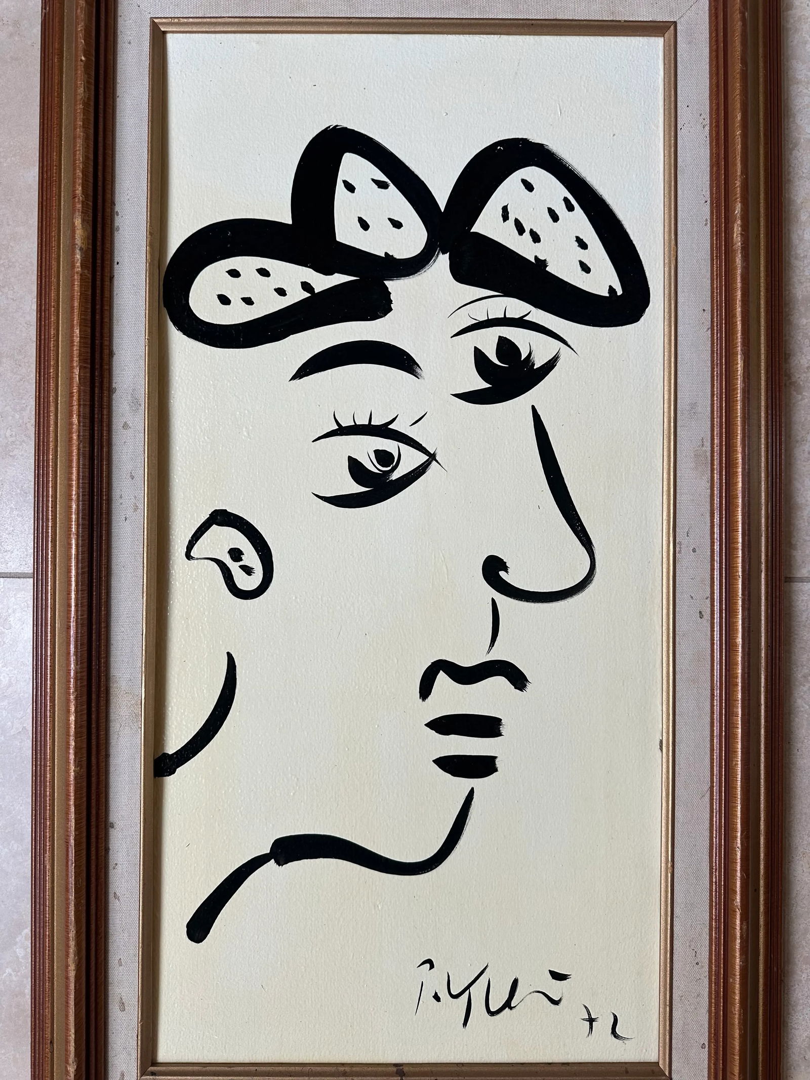 1972 Original Peter Keil Painting Framed - 2