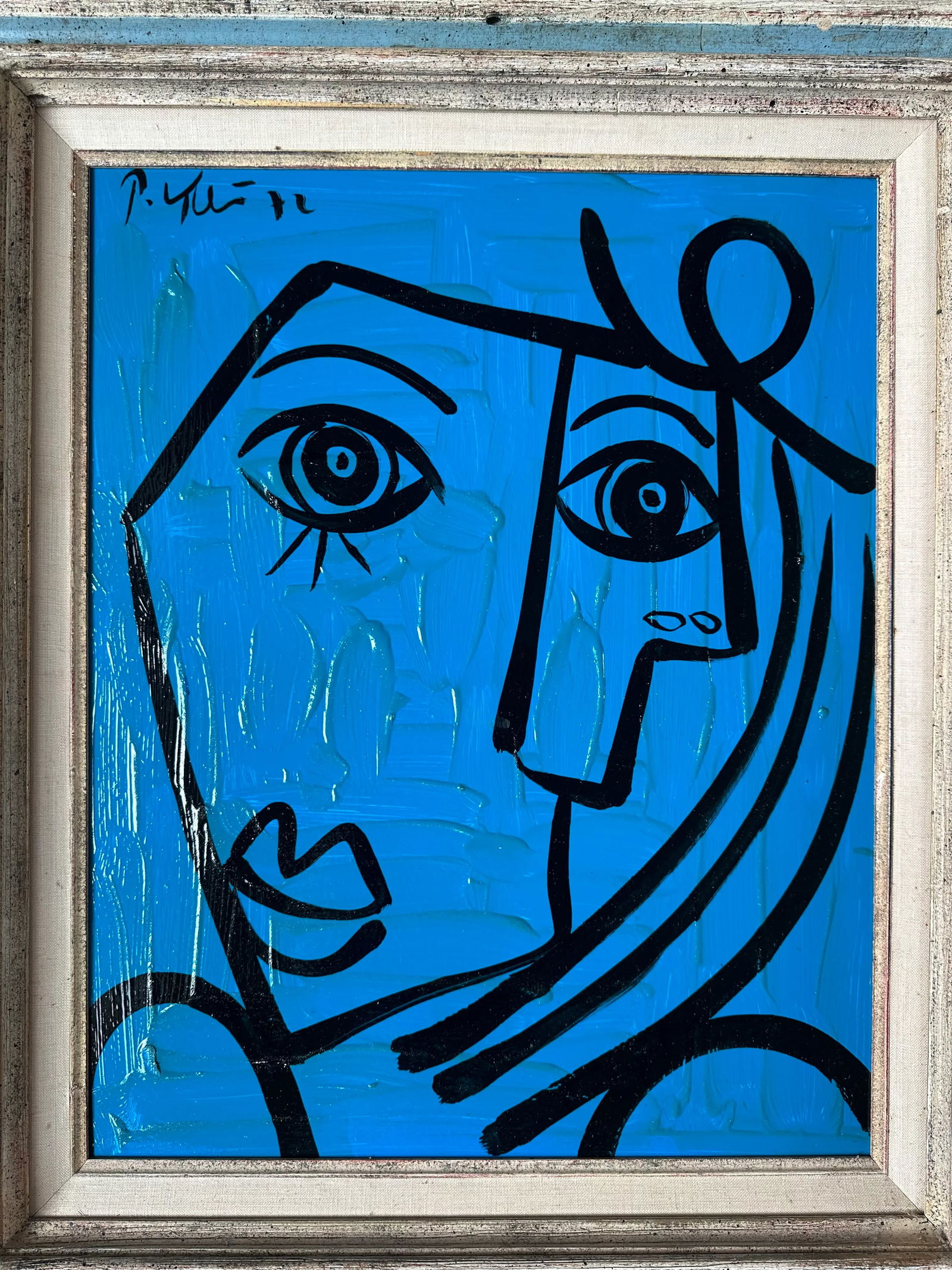 Original 1972 Peter Keil Painting - 2