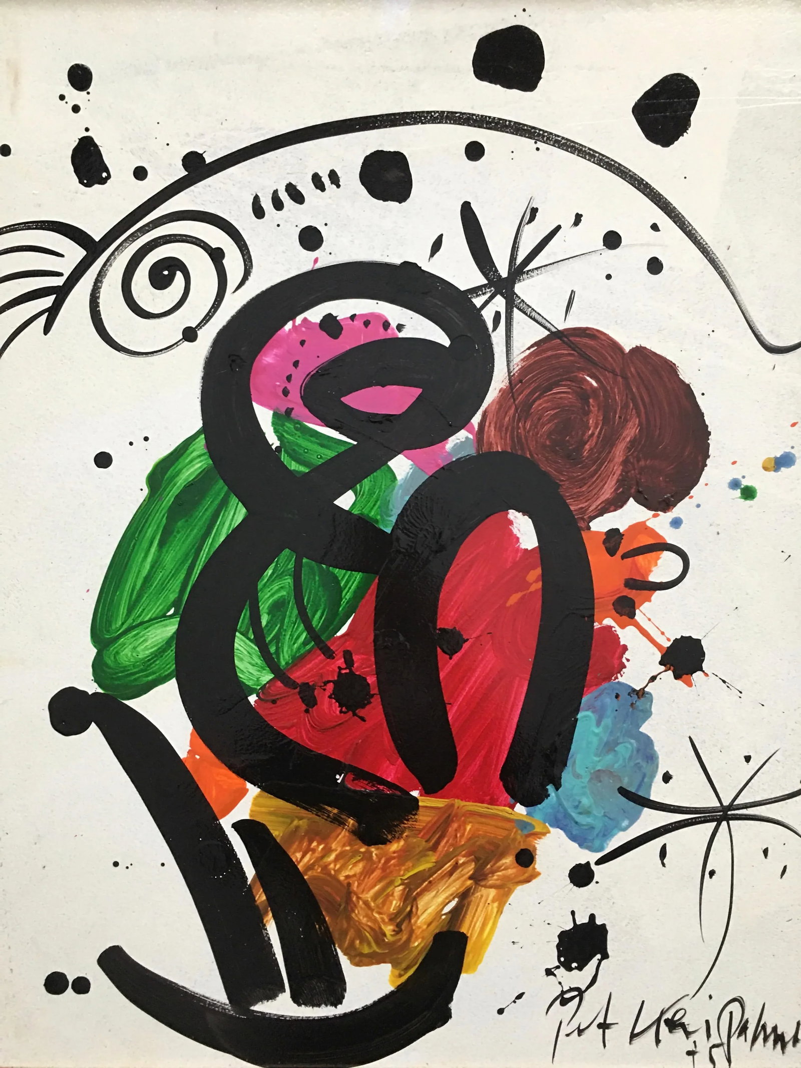 Abstract Expressionist Peter Keil Original Oil Painting - 3