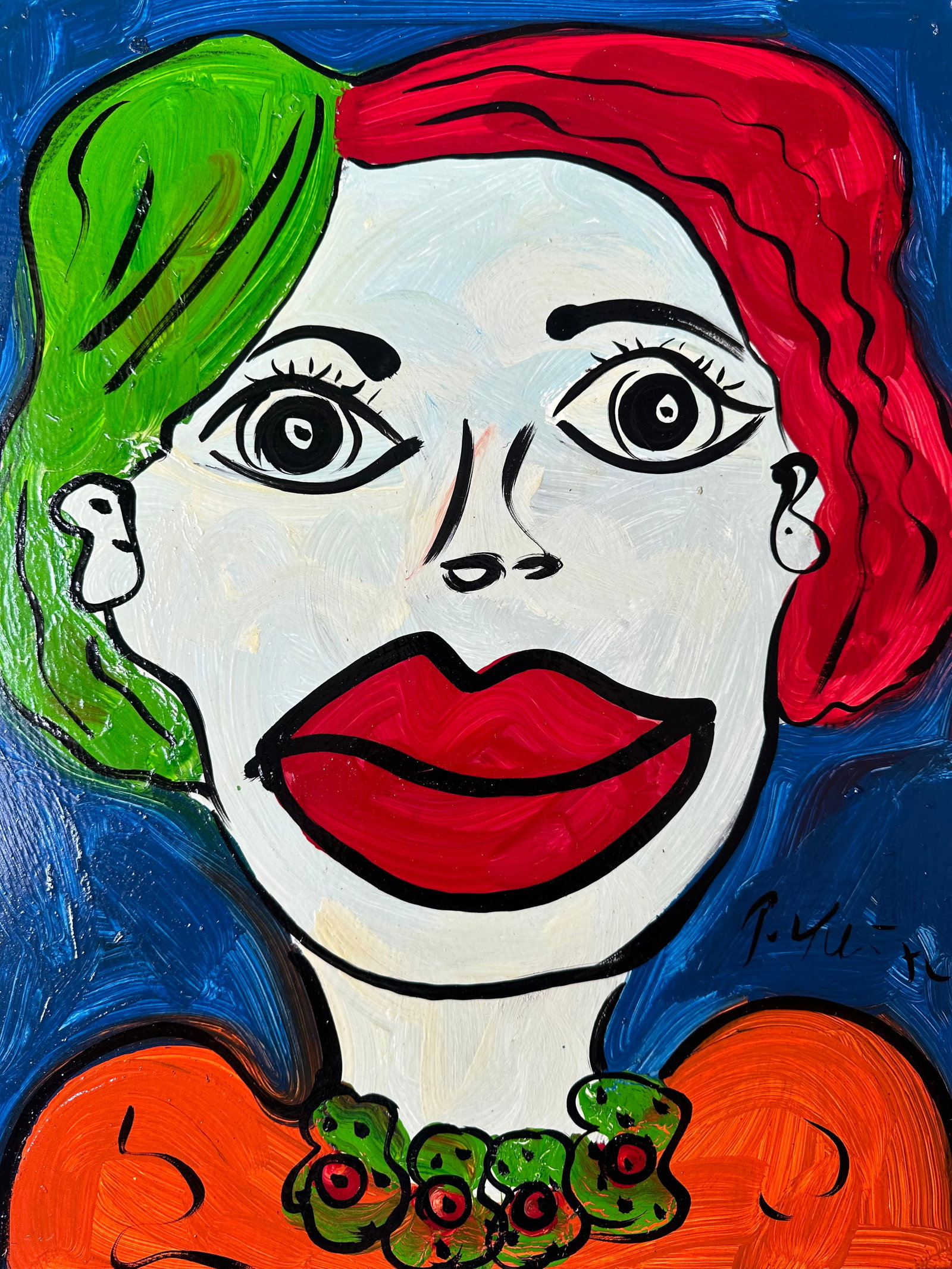 1972 Original Peter Keil Painting Framed - 3