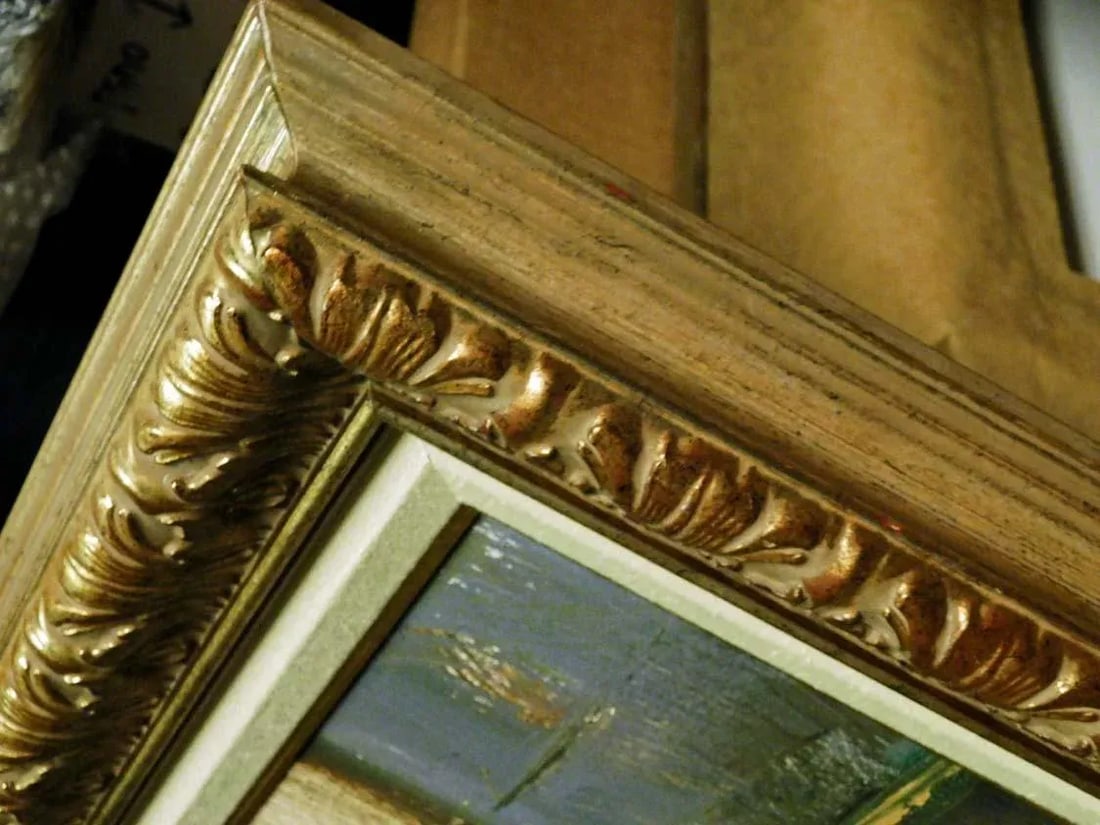 Pino "Warm Memories" Hand Signed & Embellished With Custom Frame - 8