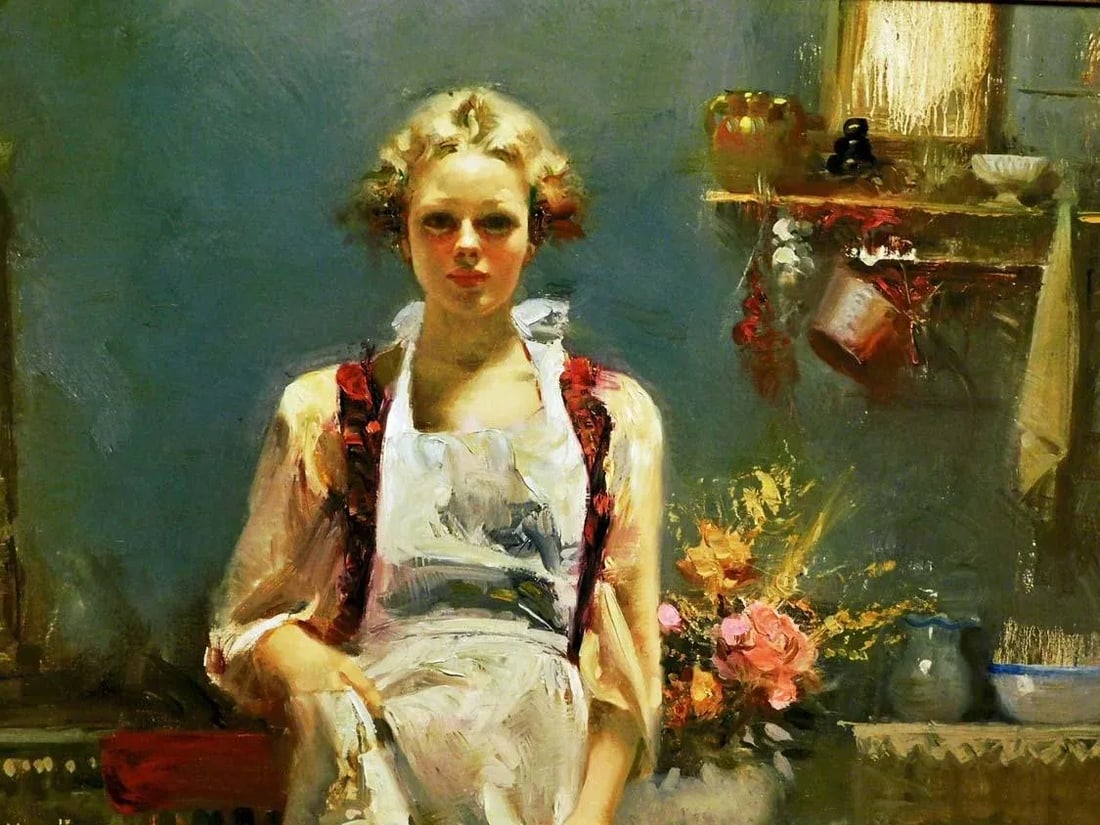 Pino "Warm Memories" Hand Signed & Embellished With Custom Frame - 9