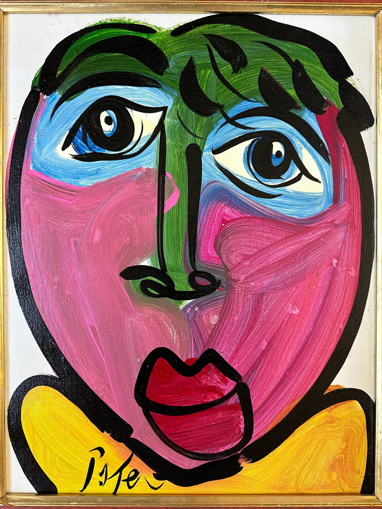 Original Peter Keil Painting Framed - 3