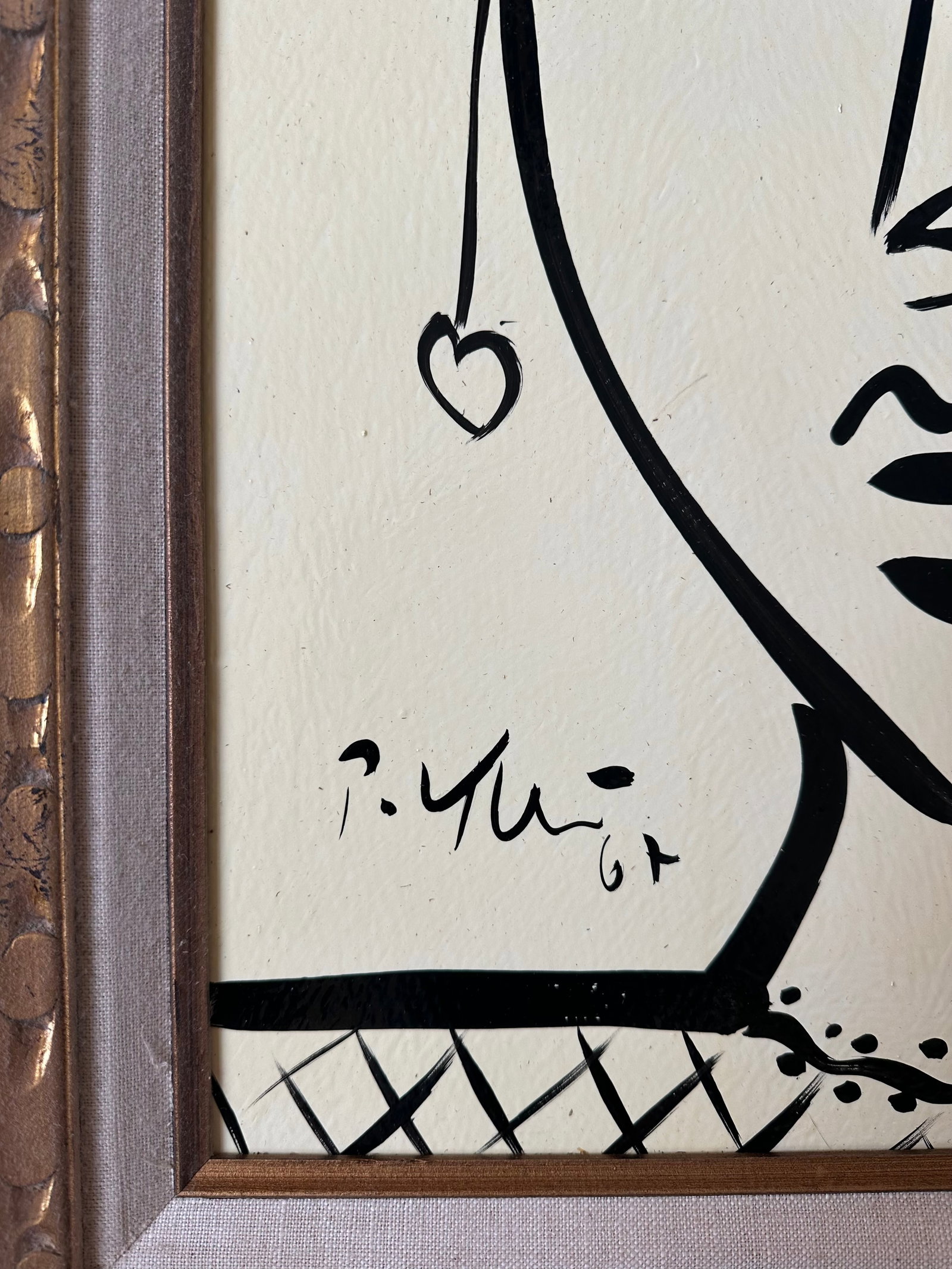 1967 Original Peter Keil Painting Framed - 3