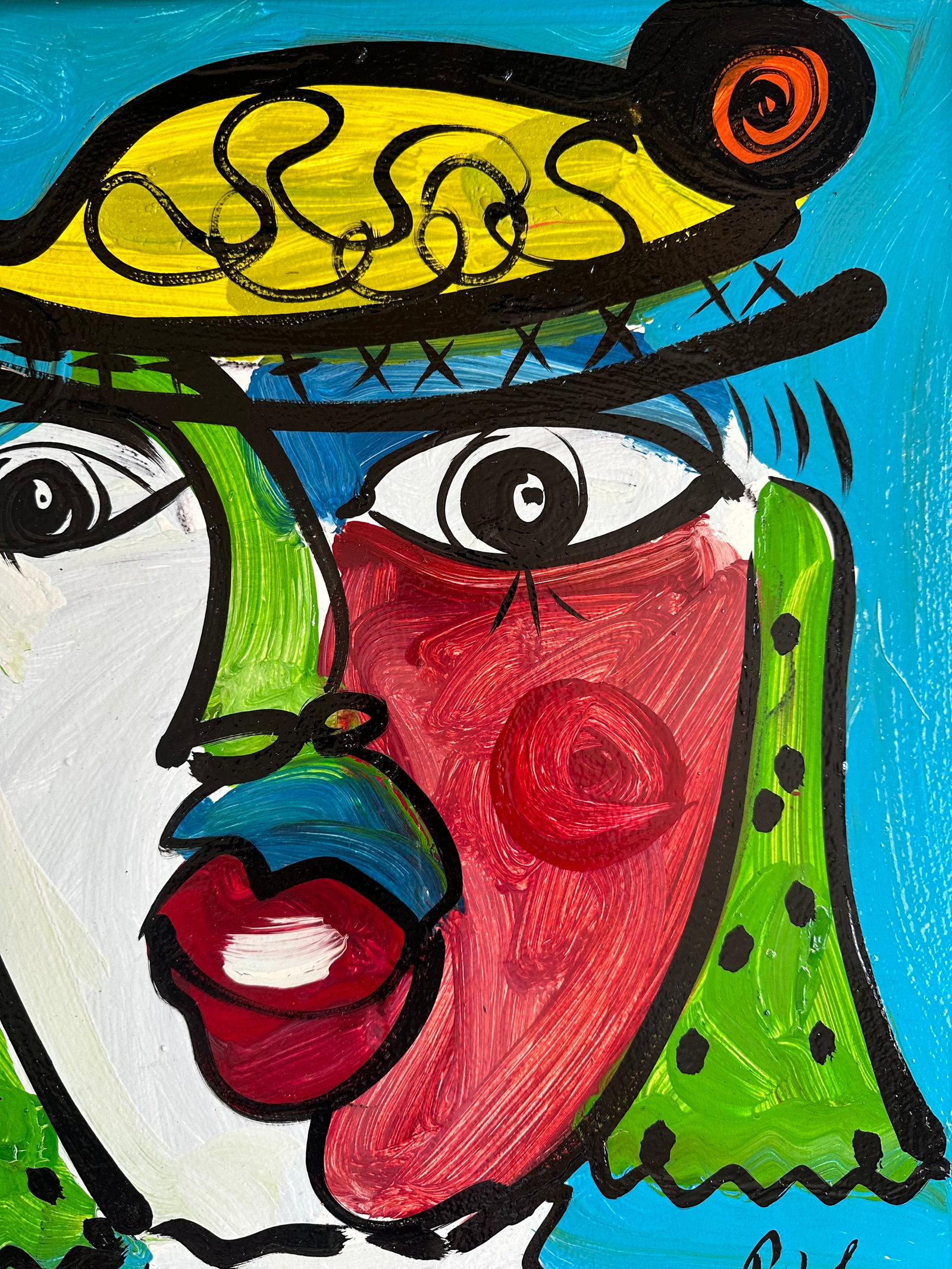 1974 Original Peter Keil Painting Framed - 5