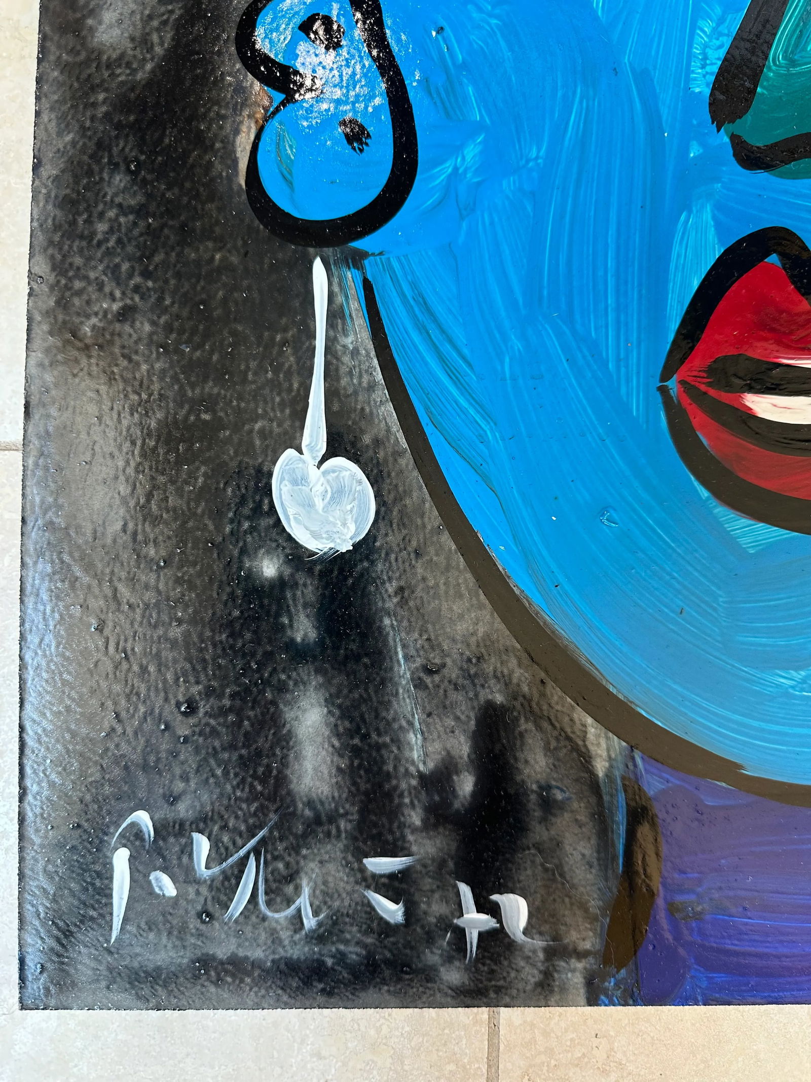 1972 Original Peter Keil Painting - 3