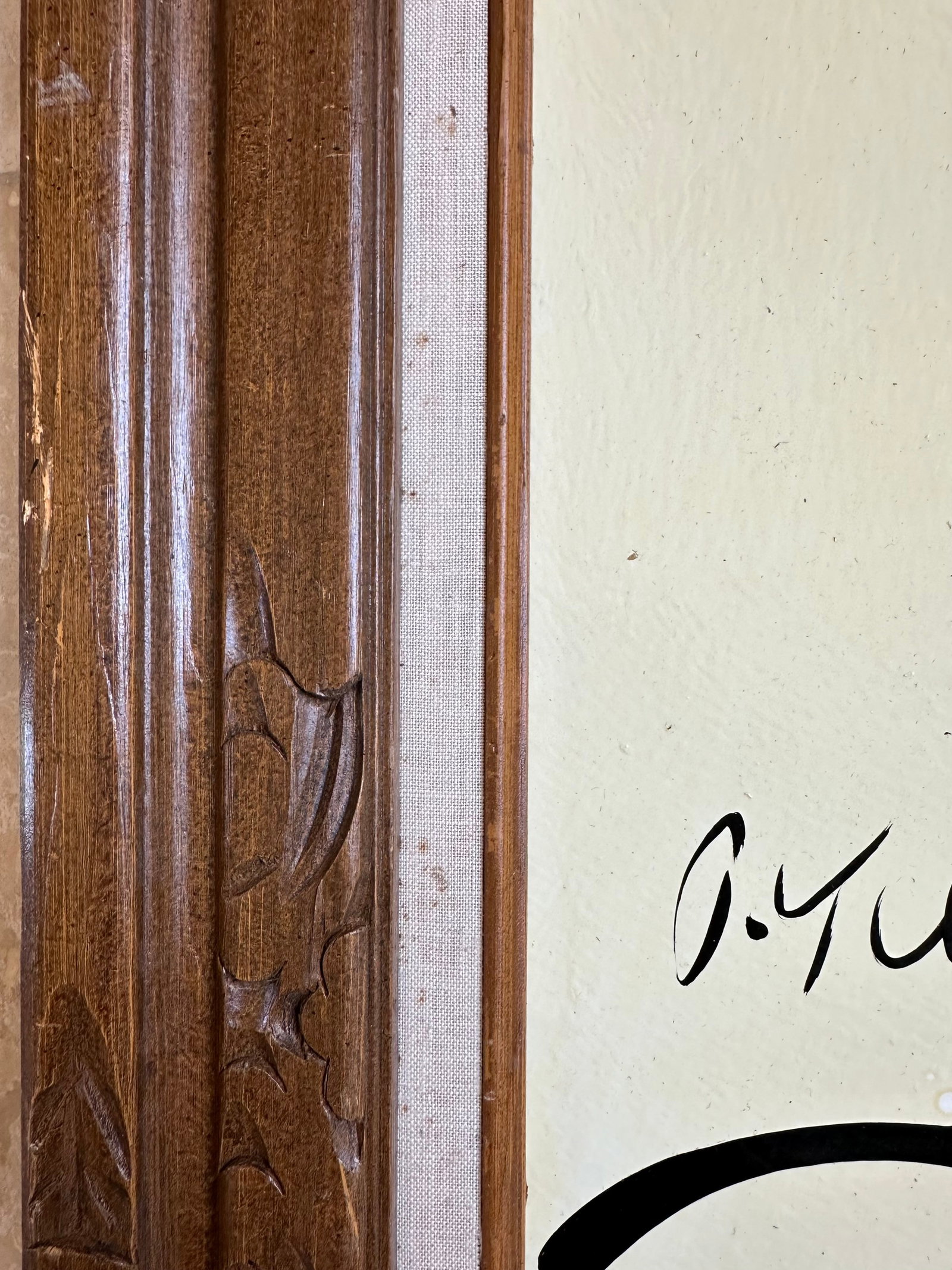 Original 1967 Peter Keil Painting Framed - 4