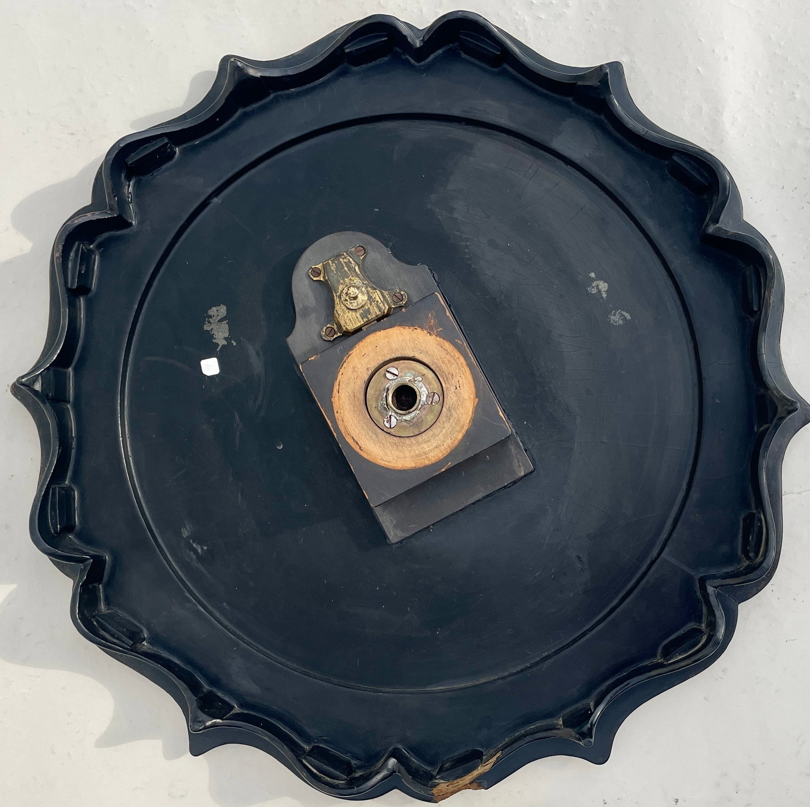 English Hand Painted Tilt-Top Table With Dogs - 9