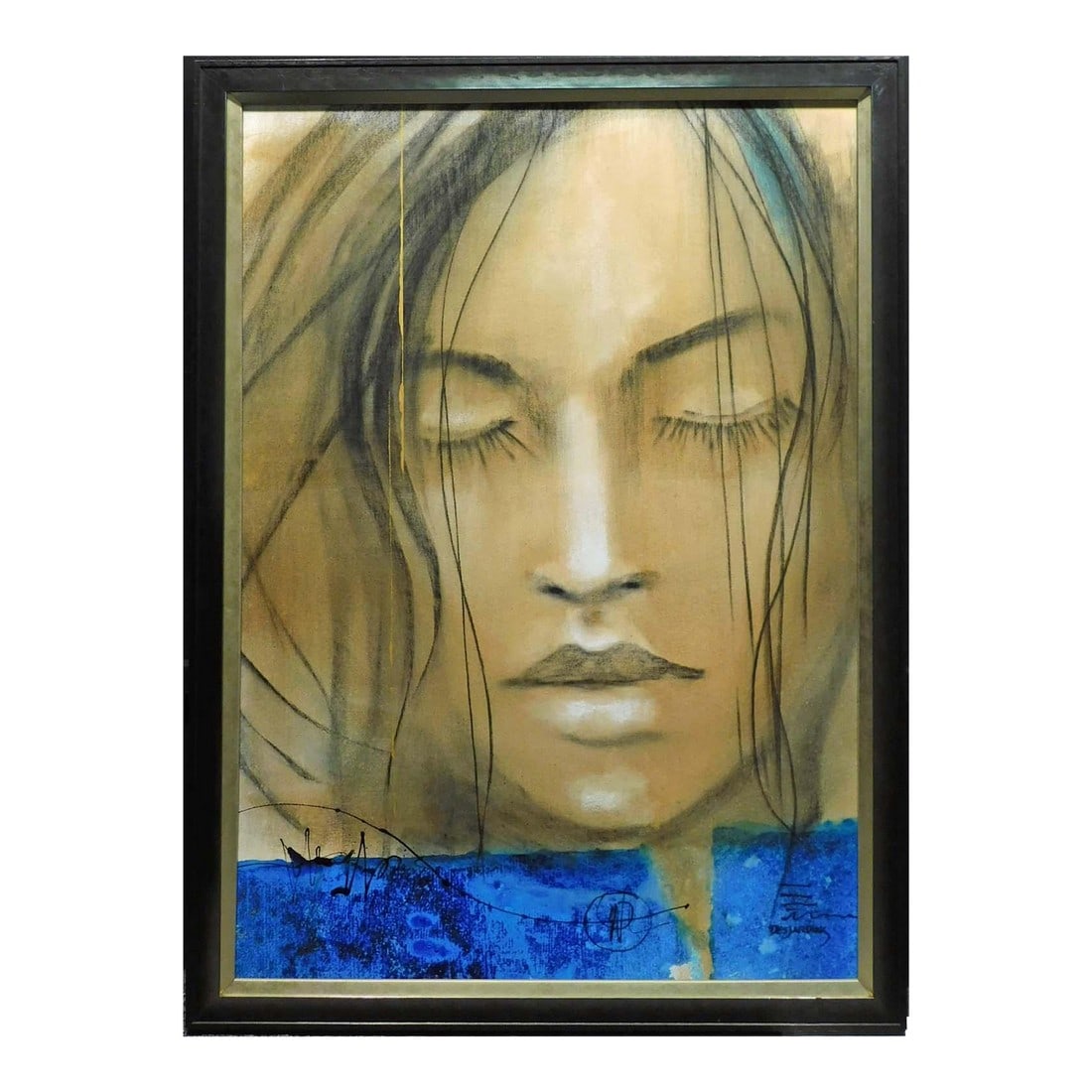 Andre Desjardins "The Month of August "Original Oil on Canvas Framed Hand Signed: The Month of August by Andre Desjardins Original Oil Painting on Canvas Hand signed by the artist Framed Size: 48" x 34" Image Size: 44" x 30" Custom Frame Condition: Mint Gallery Retail : $10,000.00(