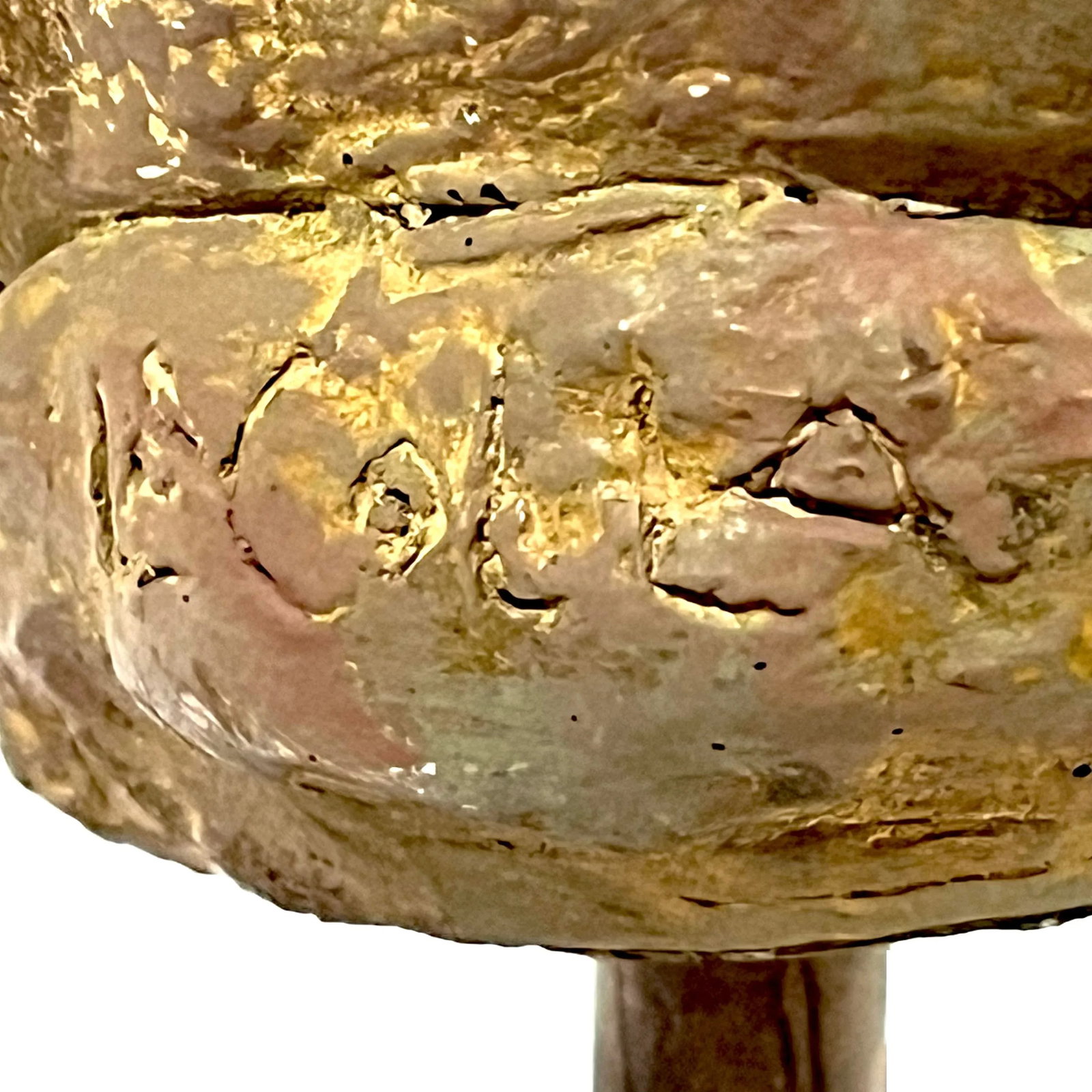 Mid-Century Modern Bust of Bearded Man - 1966 Ettore Colla - 11