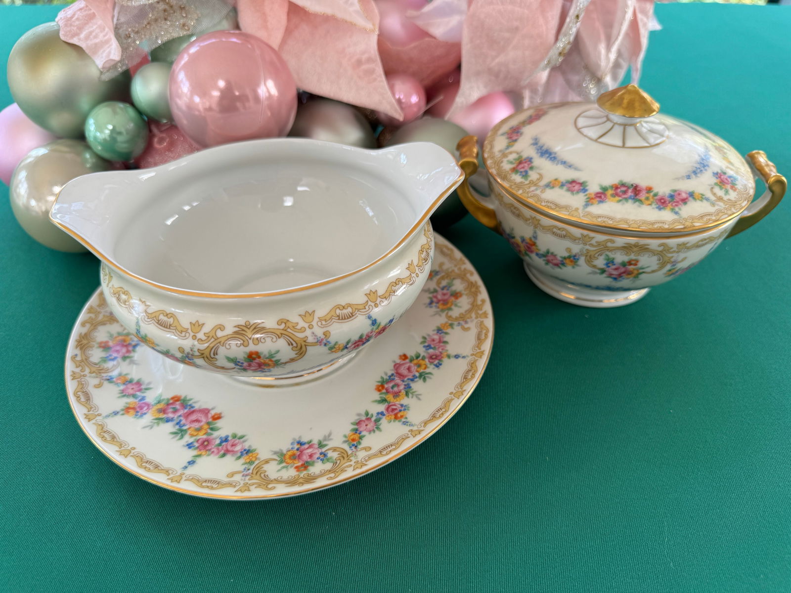 Lovely China for 12 Plus Serveware- 101 Pieces - 7