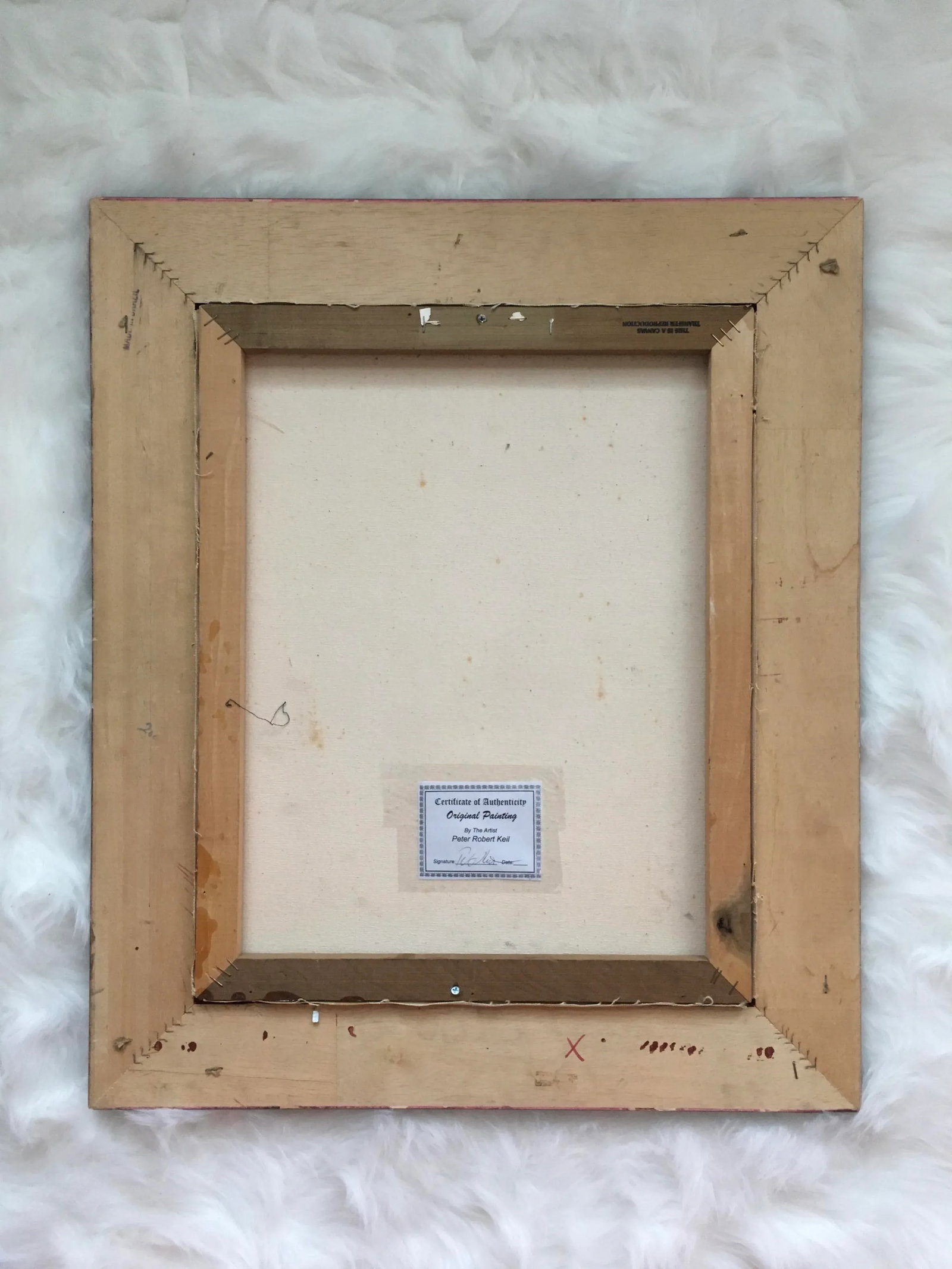 Original Peter Keil MirÃ³vian Style Painting Framed - 6