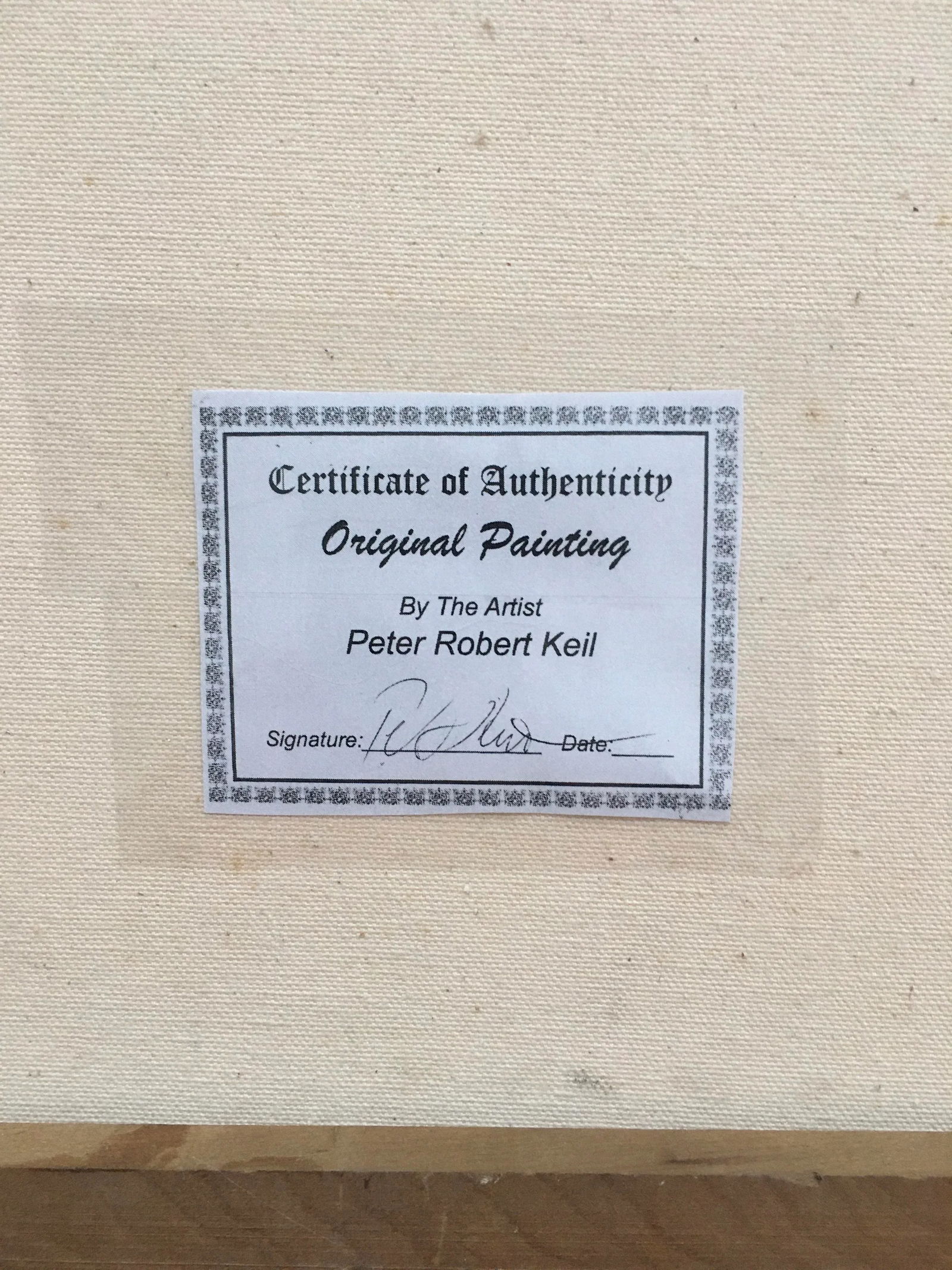 Original Peter Keil MirÃ³vian Style Painting Framed - 7