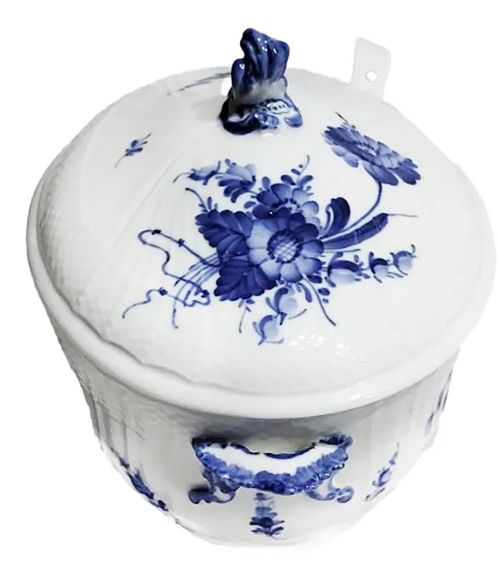 Royal Copenhagen Blue Flowers (Curved) Soup Tureen With Ladle - 2