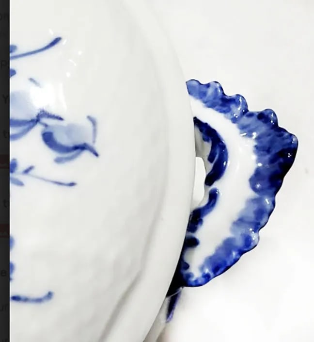 Royal Copenhagen Blue Flowers (Curved) Soup Tureen With Ladle - 6