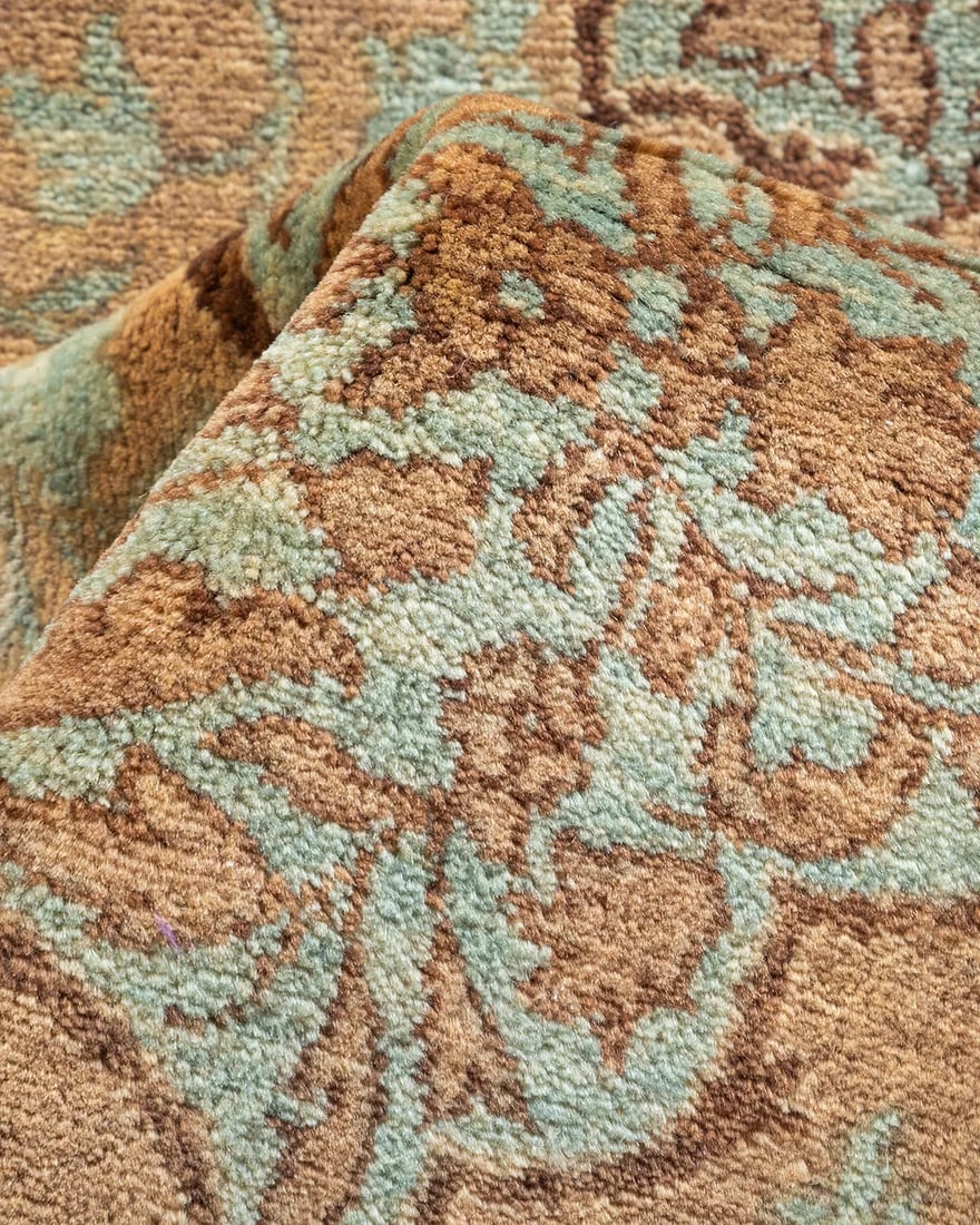 Mogul, One-of-a-Kind Hand-Knotted Area Rug - Brown, 5' 3" x 8' 0" - 7