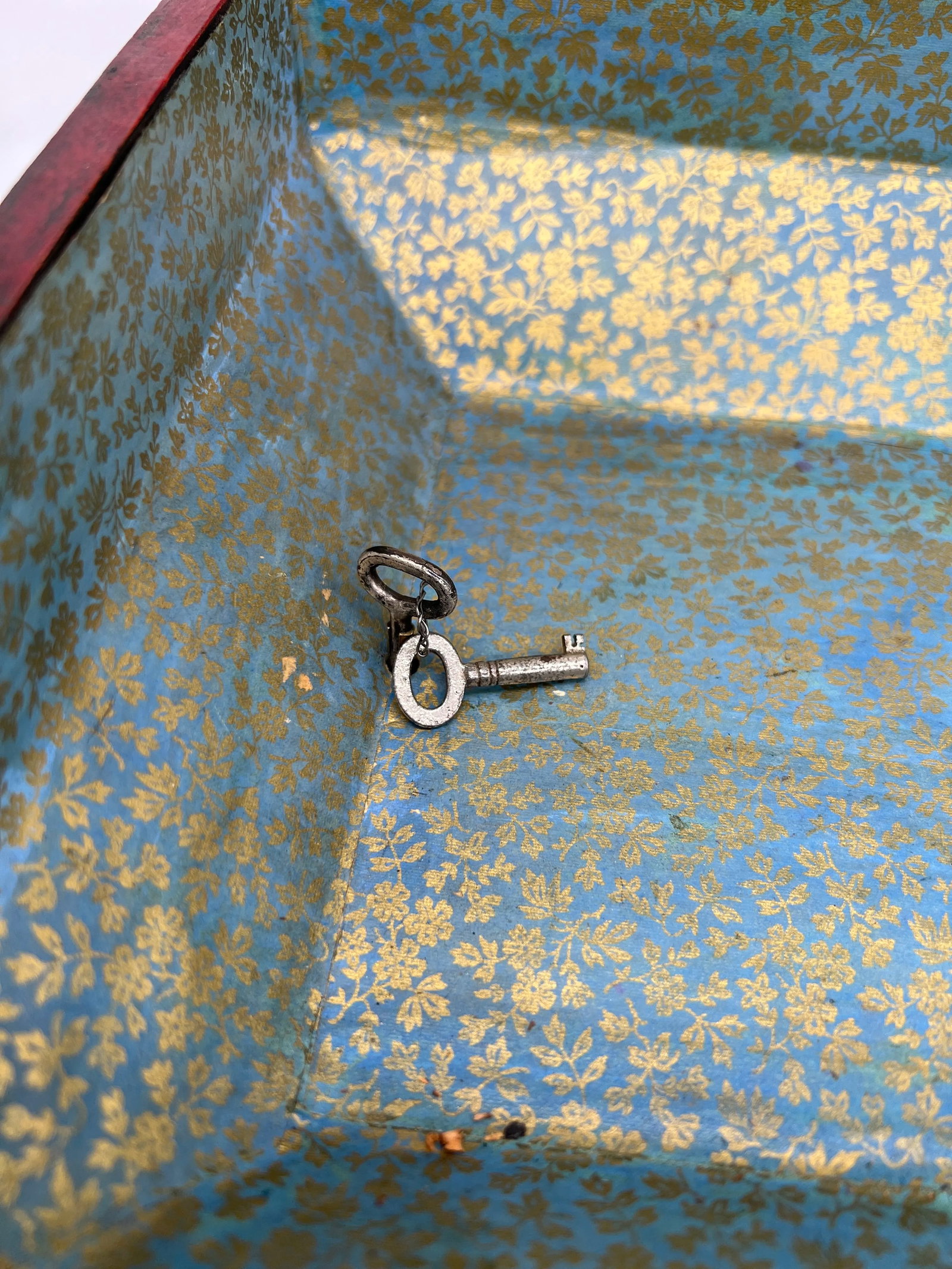 Fine Regency Egyptian Revival Leather & Snake Handled Ormolu Box C. 1815 - 11