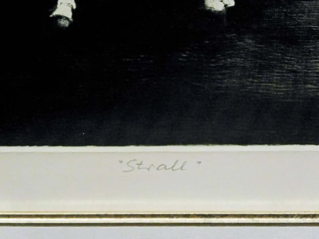 G H Rothe "Stroll" Hand Signed Artwork 1989 Horse Limited Edition Framed #44/150 - 6