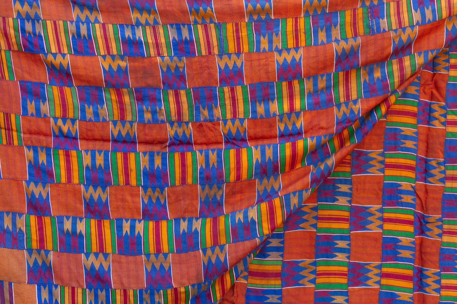 Asante Kente a Majestic Silk Masterpiece - 4