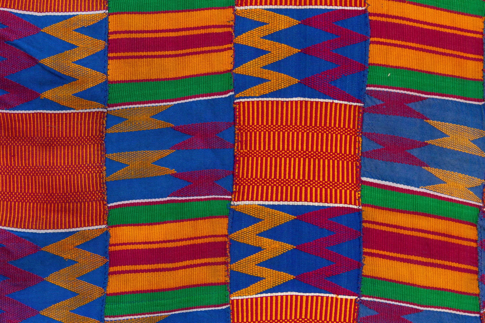Asante Kente a Majestic Silk Masterpiece - 5