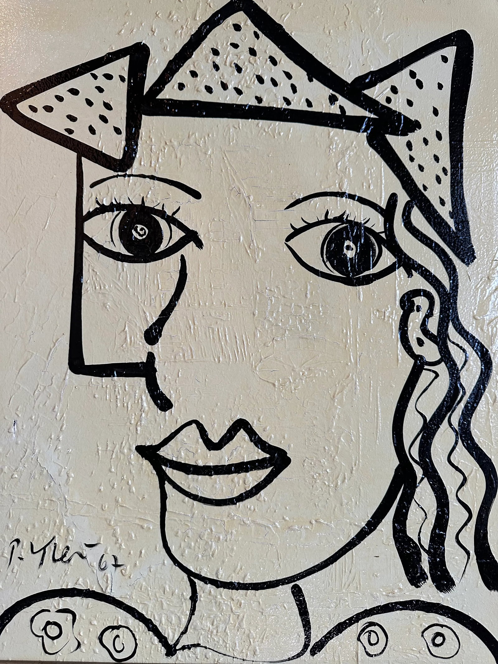 1967 Original Peter Keil Painting Framed - 2