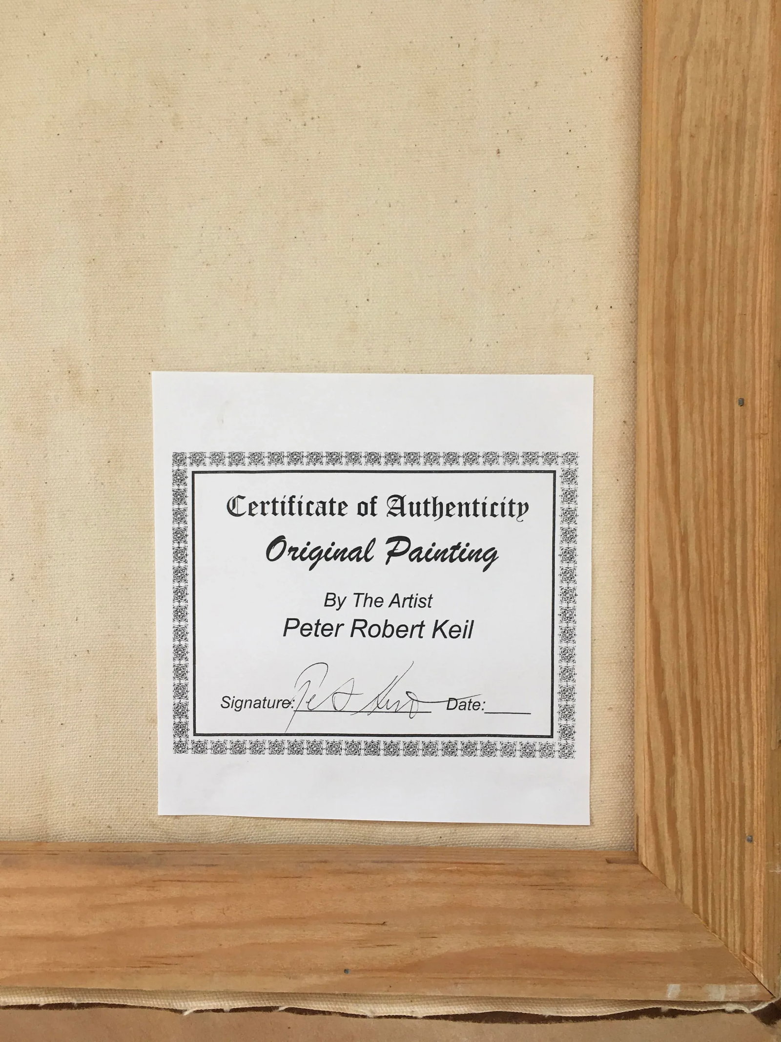 MirÃ³vian Style Painting by Peter Keil - Framed - 5