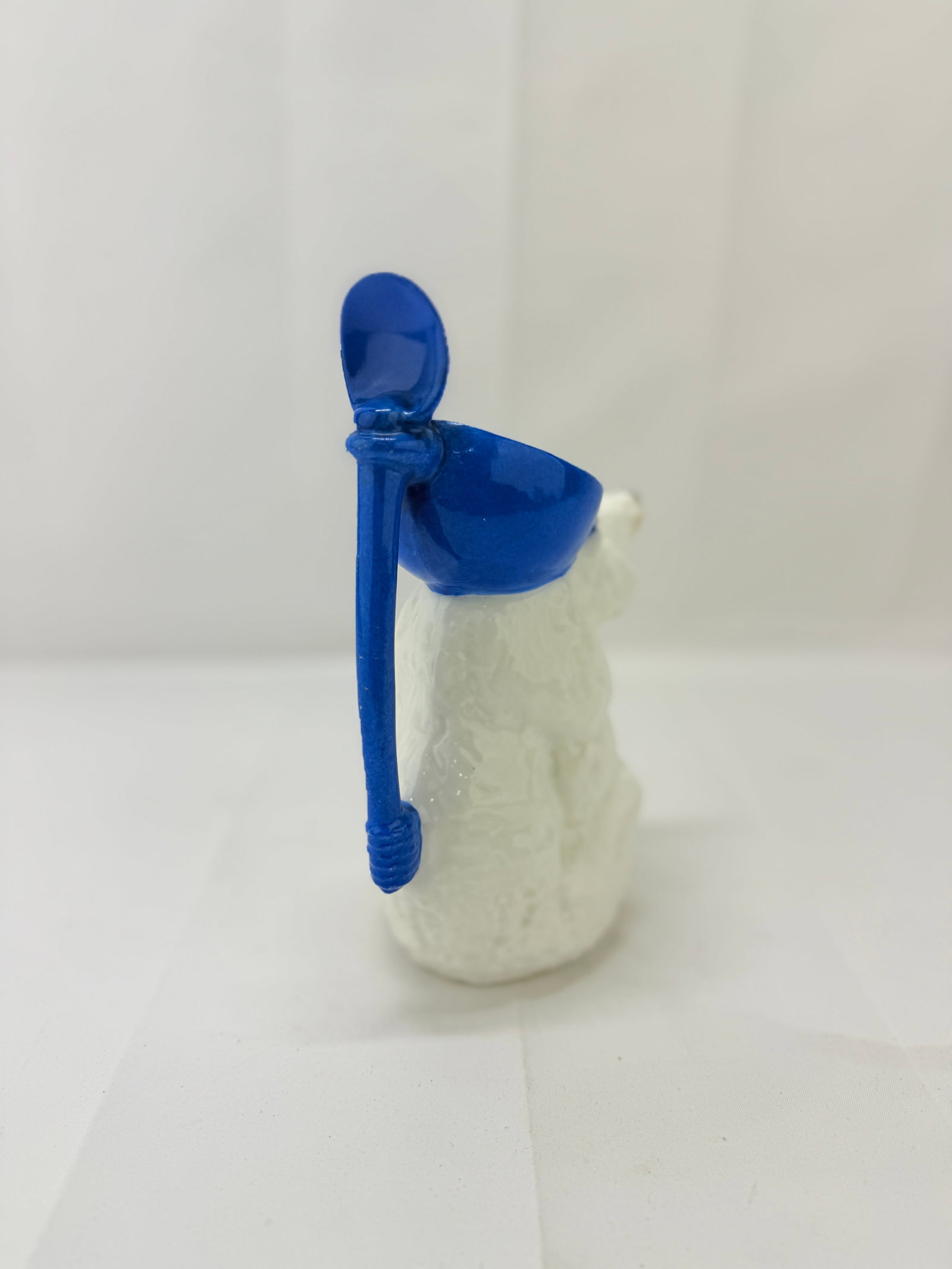 Antique German Polar Bear Form Porcelain Syrup Pitcher - 2