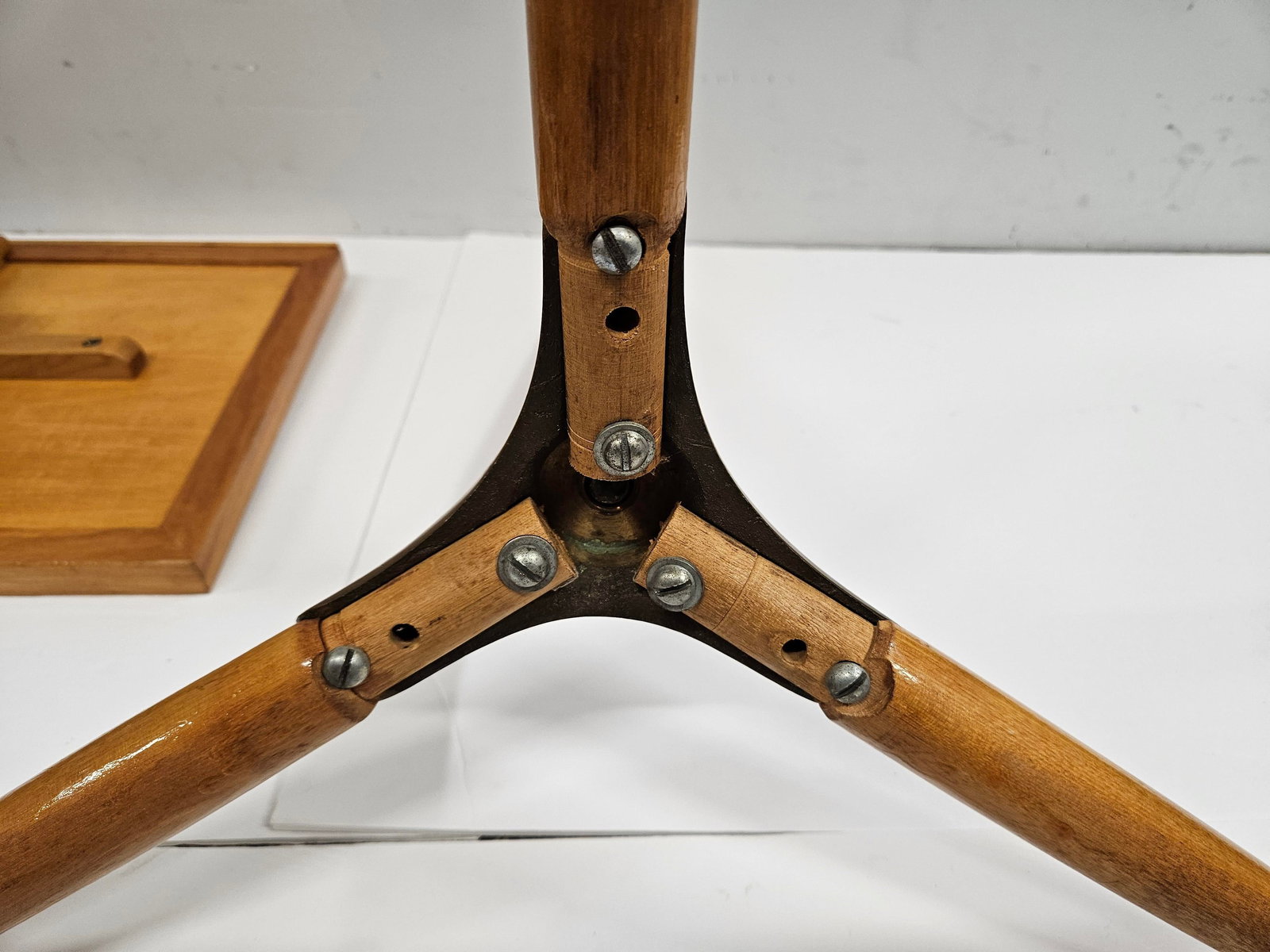 Mid-Century Modern Brass Tripod Music Stand - 12