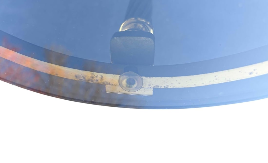 Maison Jansen Attributed Pair of Neoclassical Side Tables in Brass With Glass Top - 7