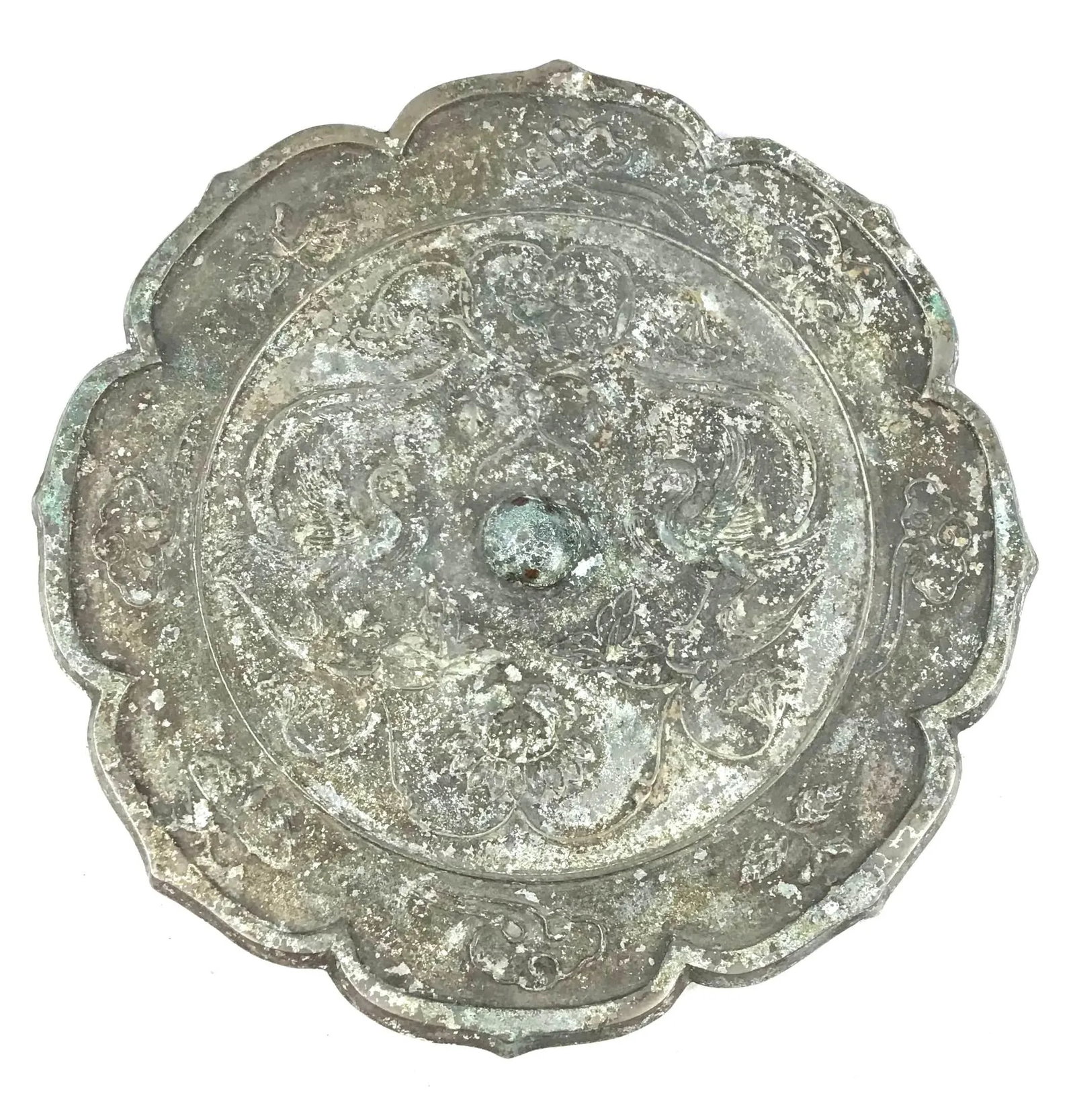 Antique Chinese Bronze Mirror - 3