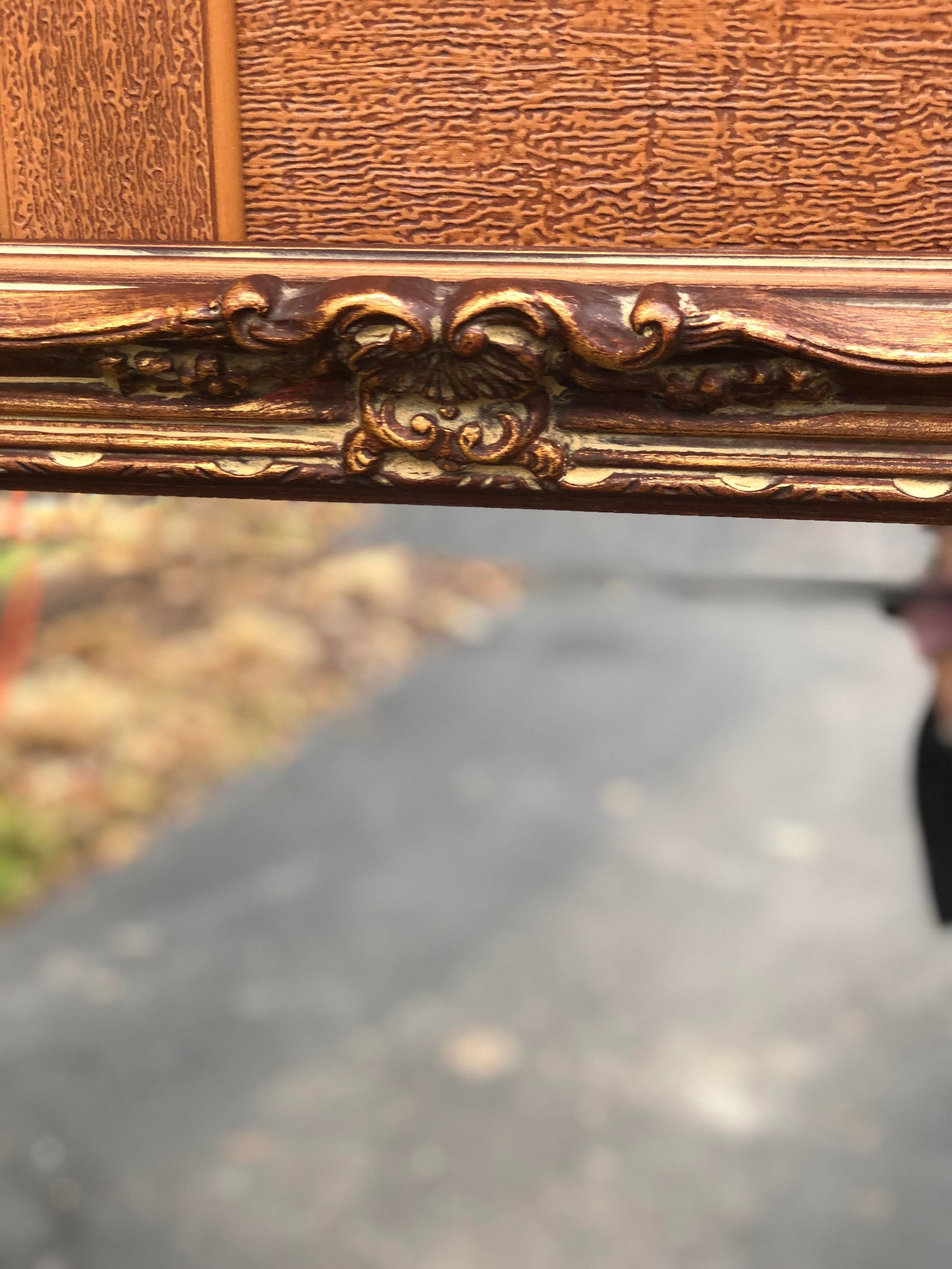 Vintage Mid-Century Hollywood Regency Giltwood Beveled Glass Wall Mirror by La Barge - 3