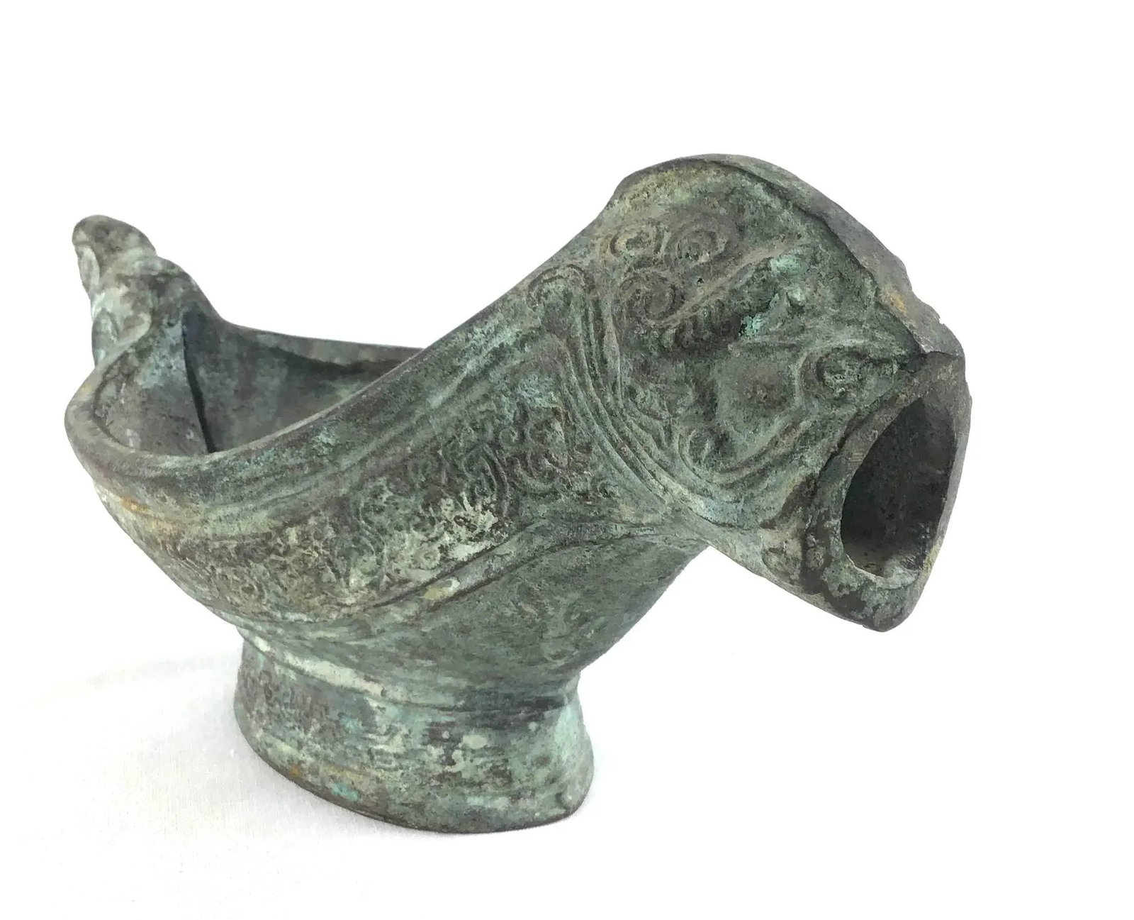 Chinese Antique Bronze Vessel - 5