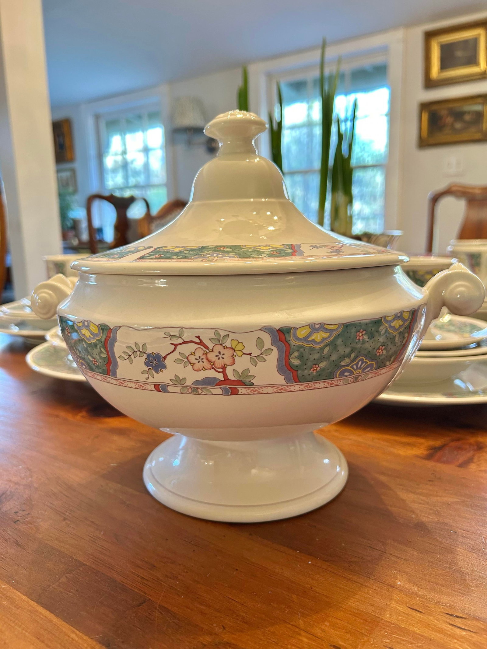 1990's Mikasa Provincial "Villa Medici" Dinnerware - a Set of 62 Pieces - 8