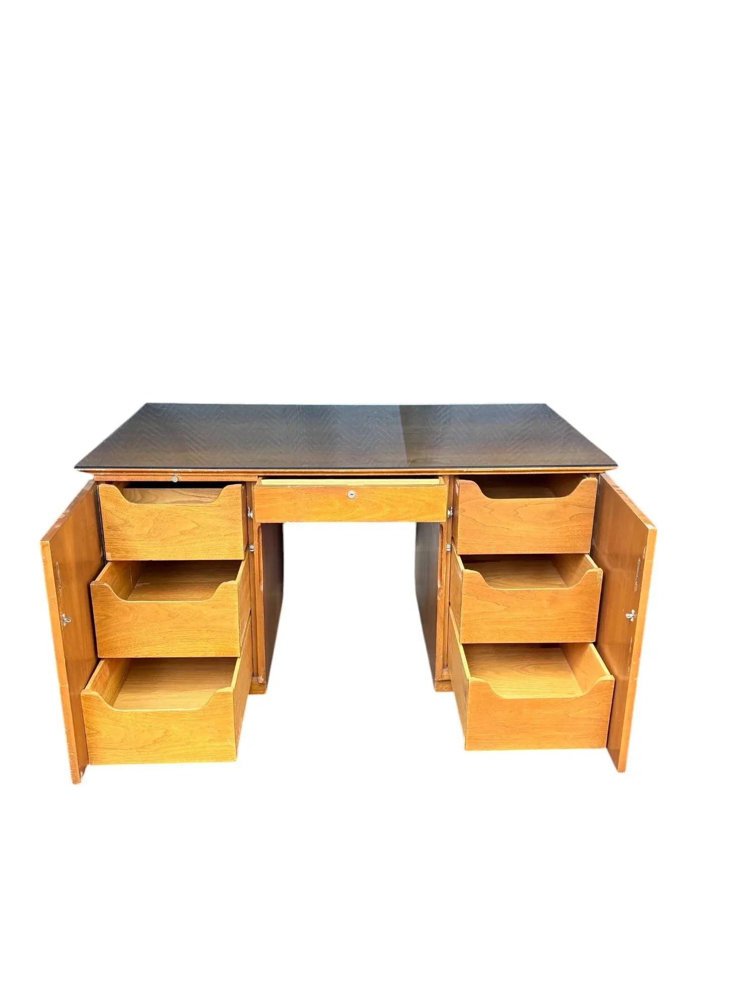 Widdicomb T. H. Robsjohn-Gibbings Mid Century Modern 1950s Partners Desk - 2