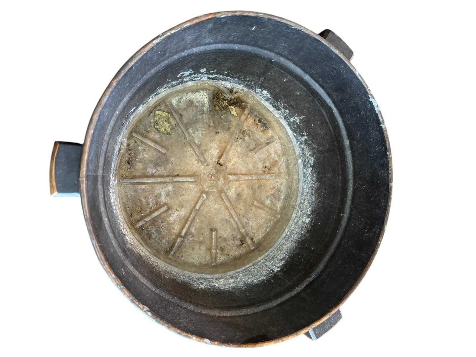 Late 20th Century Niermann Weeks Attributed Tole Jardiniere Plant Stand - 9